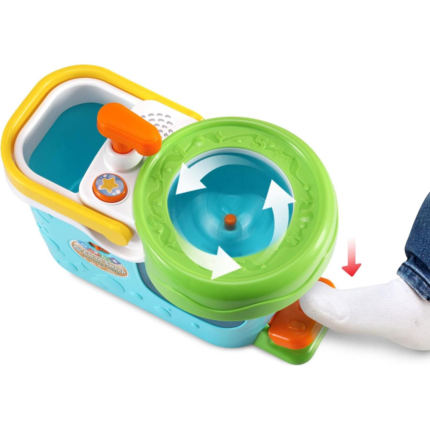 Caddy de Limpieza Interactivo VTech Clean Sweep Azul 3-5 Años