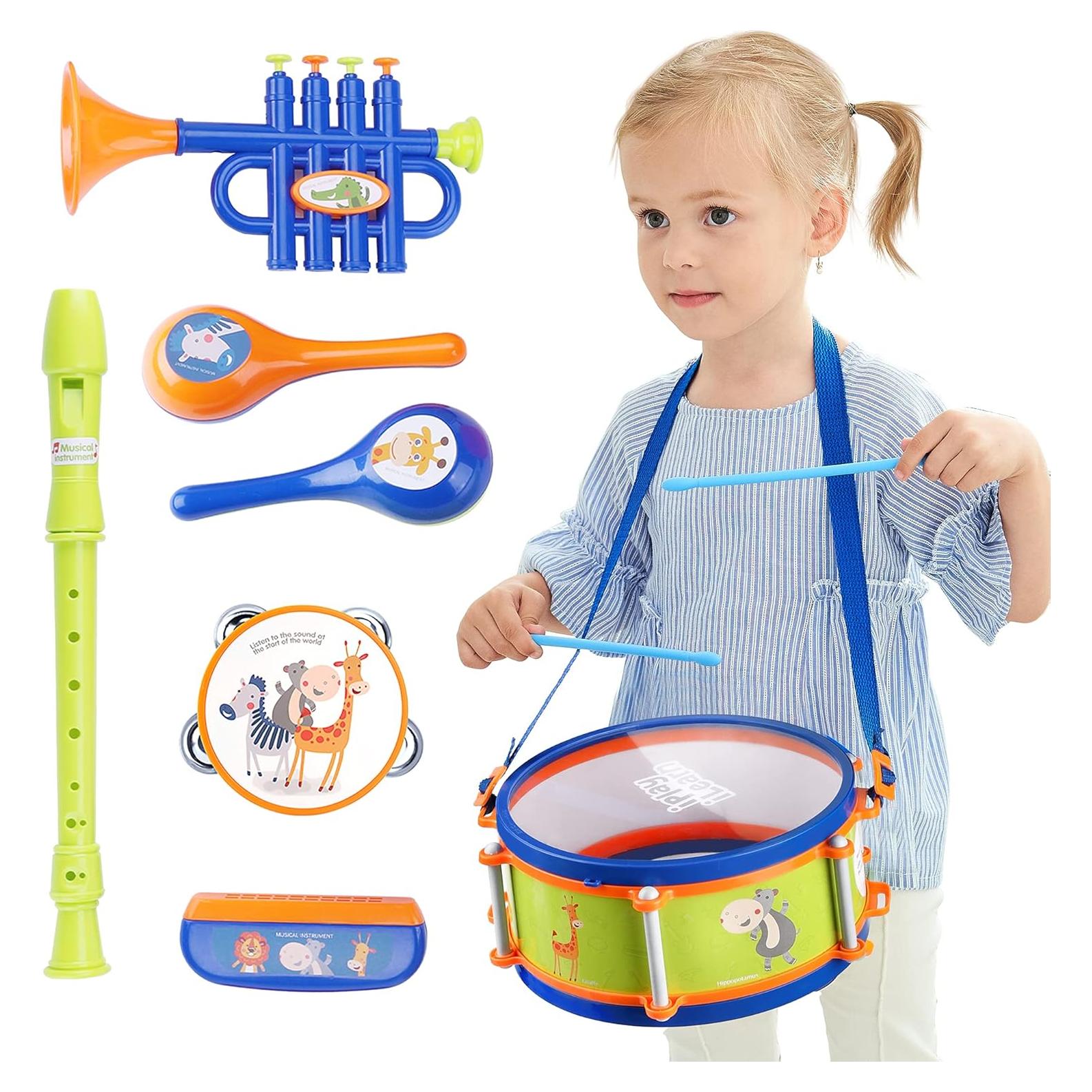 Set de Instrumentos Musicales iPlay, iLearn para Niños 18 Meses a 5 Años