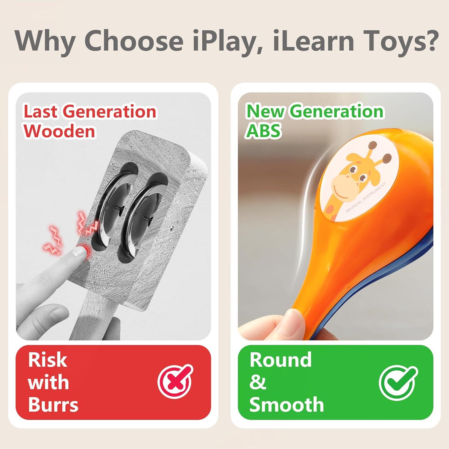 Set de Instrumentos Musicales iPlay, iLearn para Niños 18 Meses a 5 Años