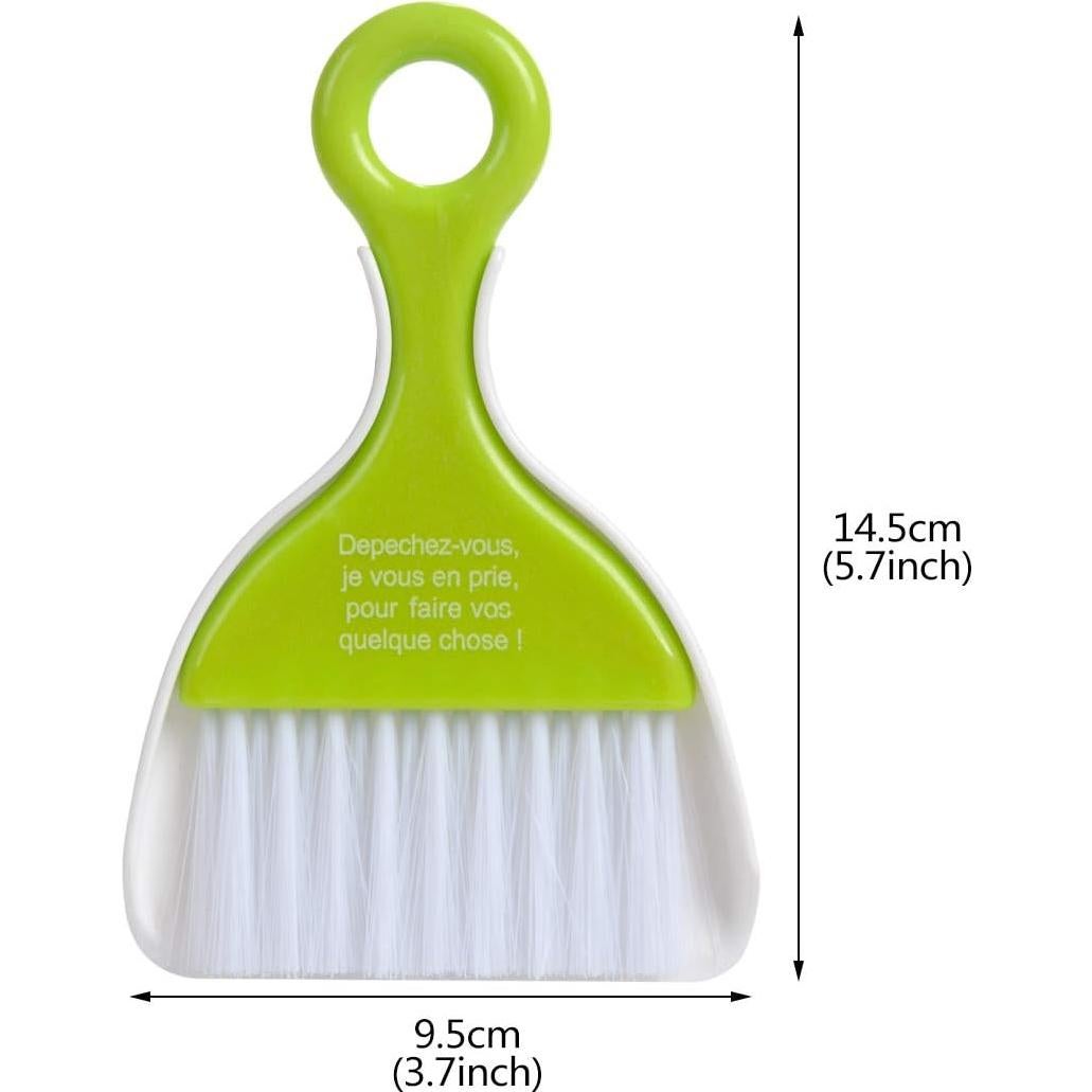 Juego de Mini Cepillo y Recogedor Saim - 4 Piezas Multicolor