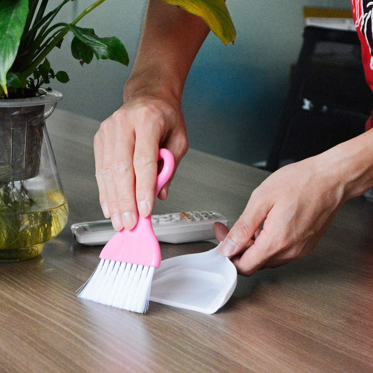 Juego de Mini Cepillo y Recogedor Saim - 4 Piezas Multicolor