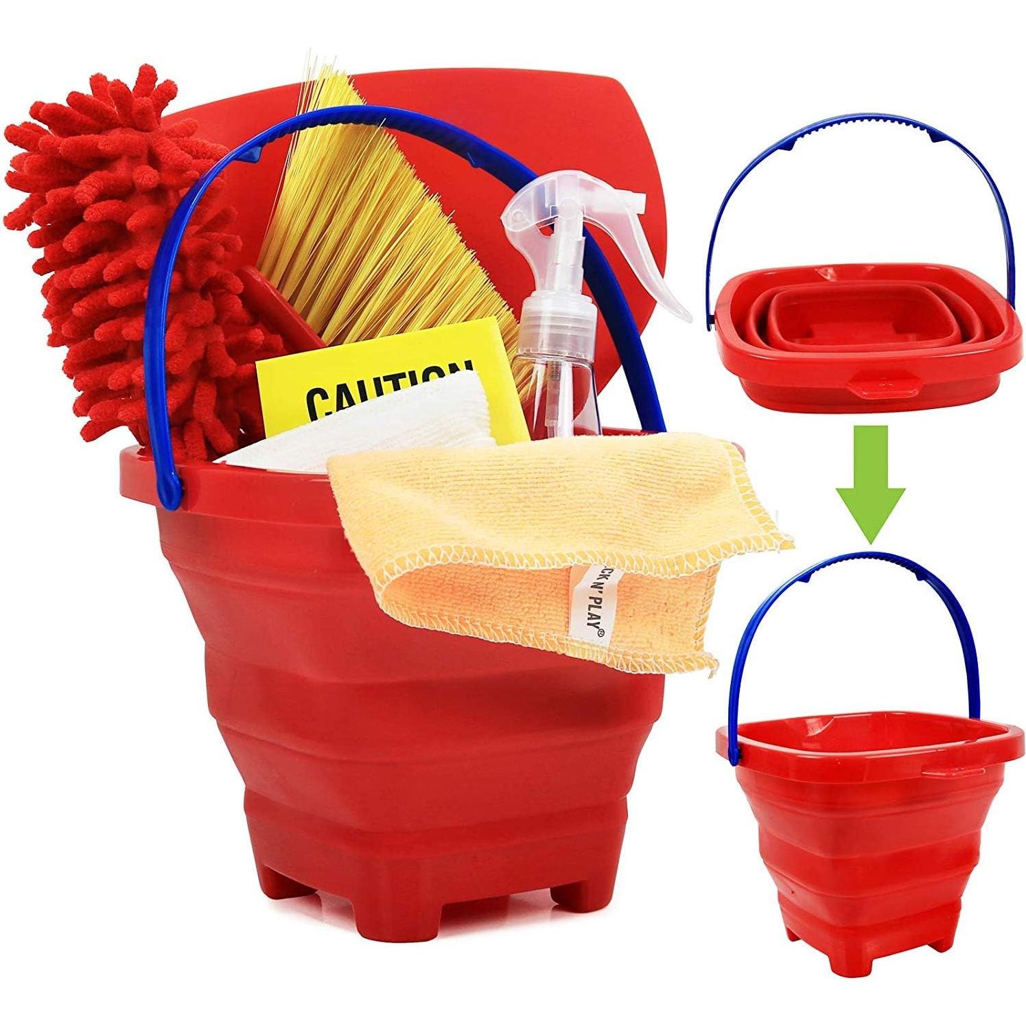 Juego de limpieza Click N' Play para niños - 10 piezas