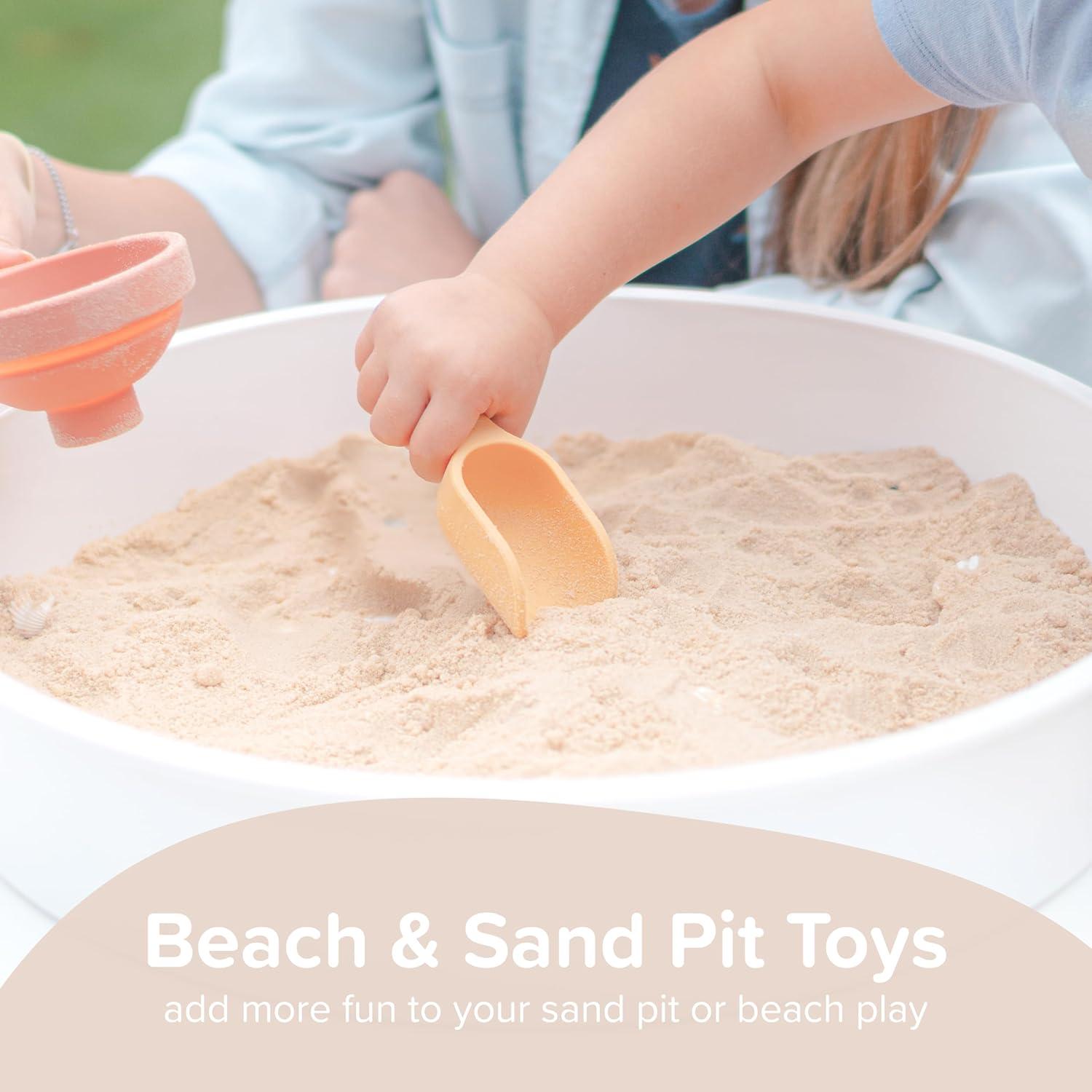 Mini Cucharas de Silicona Inspire My Play - 4 Piezas para Juego Sensorial