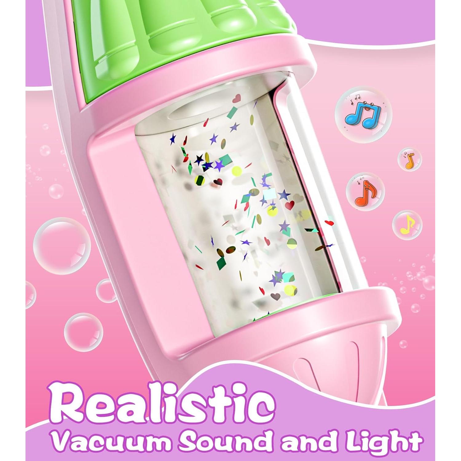 Aspiradora de Juguete BOIMOES con Sonidos y Luces - 3 a 6 Años