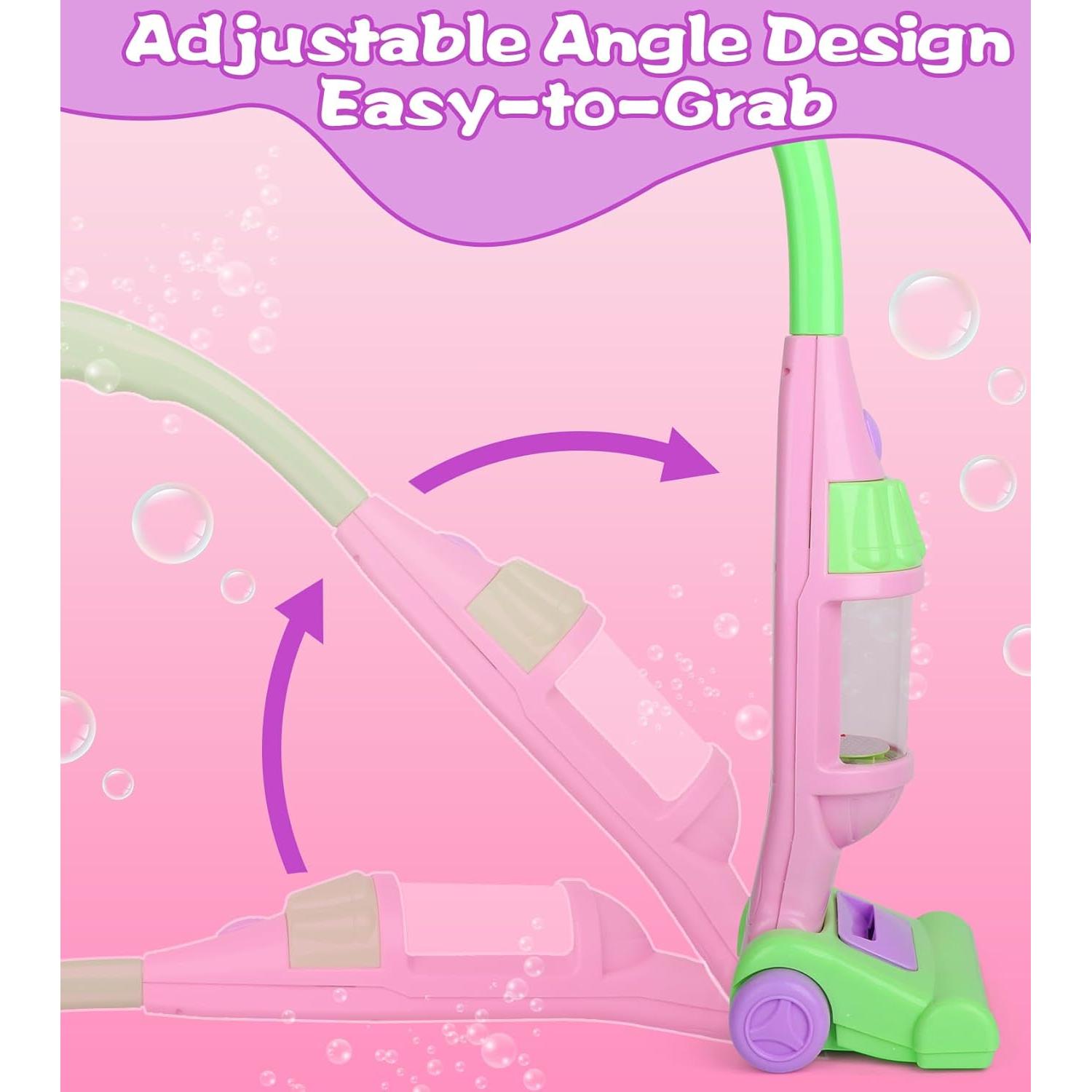 Aspiradora de Juguete BOIMOES con Sonidos y Luces - 3 a 6 Años