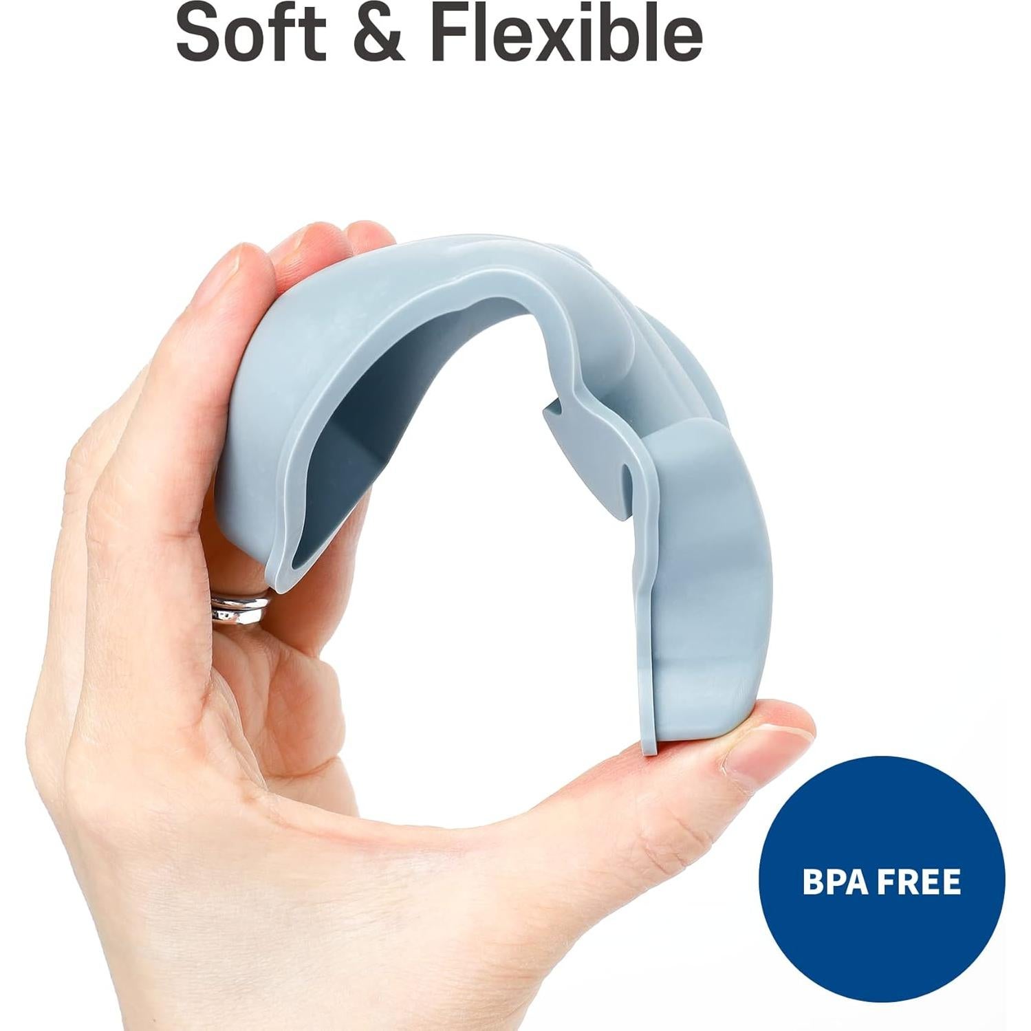 Set de Playa de Silicona Blue Ginkgo - 7 Piezas Rosa Pálido