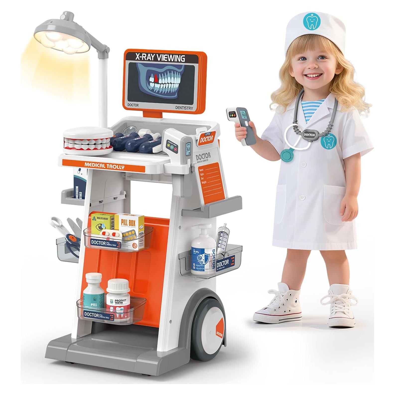 Kit de Juego de Dentista Dreamon - 29 Piezas para Niños 3+ Años