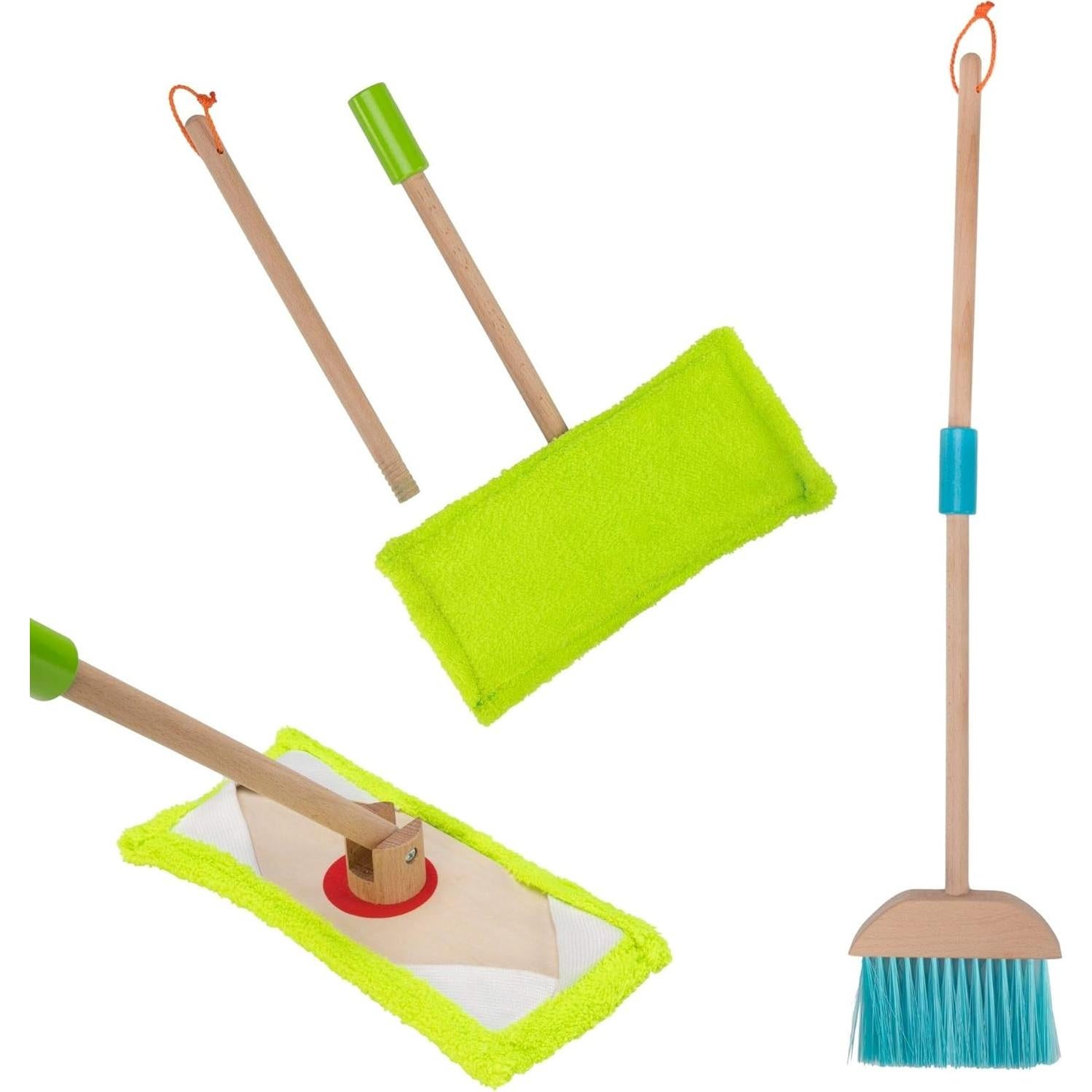 Set de Limpieza de Madera Fat Brain Toys - 6 Piezas 3+