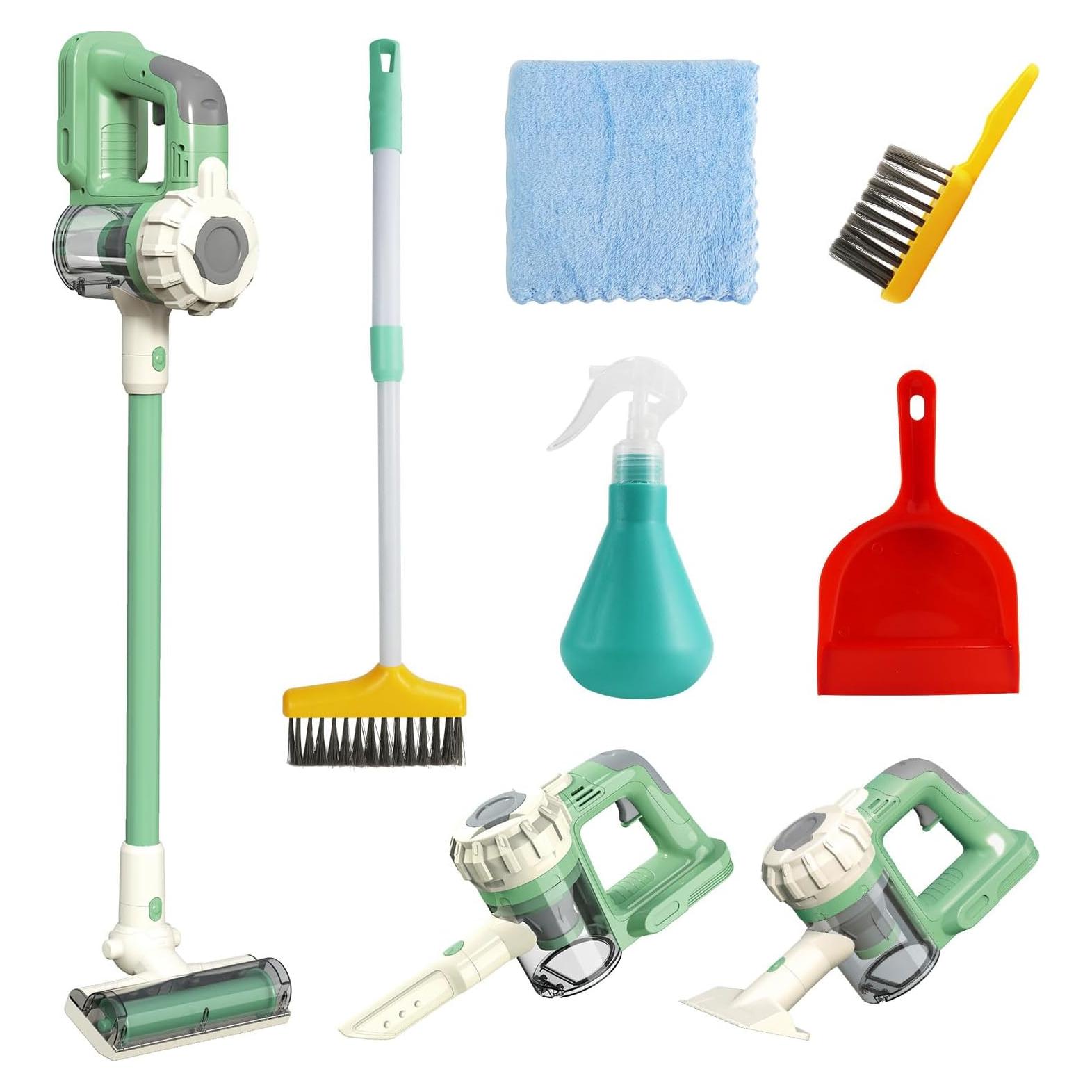 Conjunto de Limpieza Infantil Yocool 6 Piezas Verde