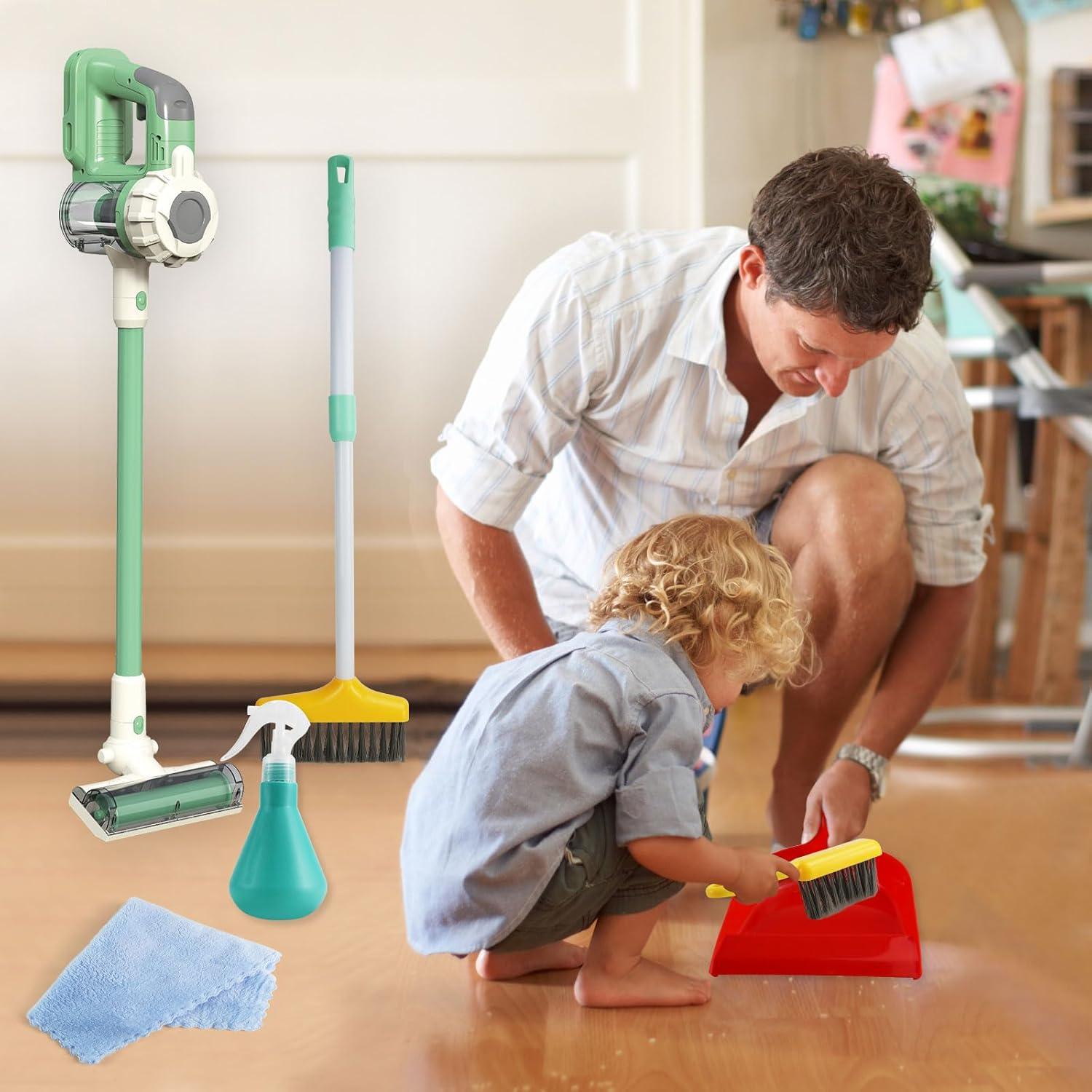 Conjunto de Limpieza Infantil Yocool 6 Piezas Verde