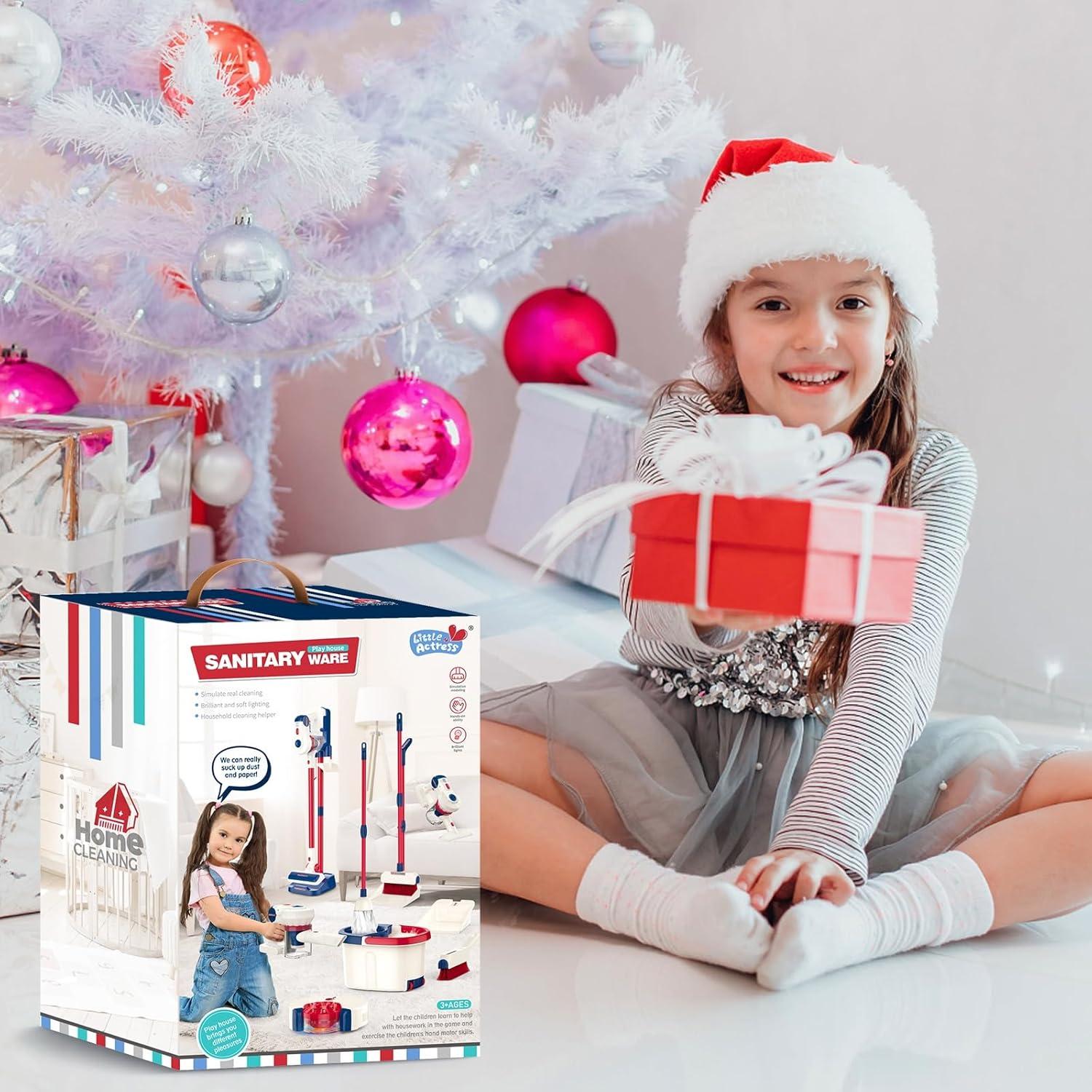 Juego de Limpieza Fistone para Niños 12 Piezas Aspiradora