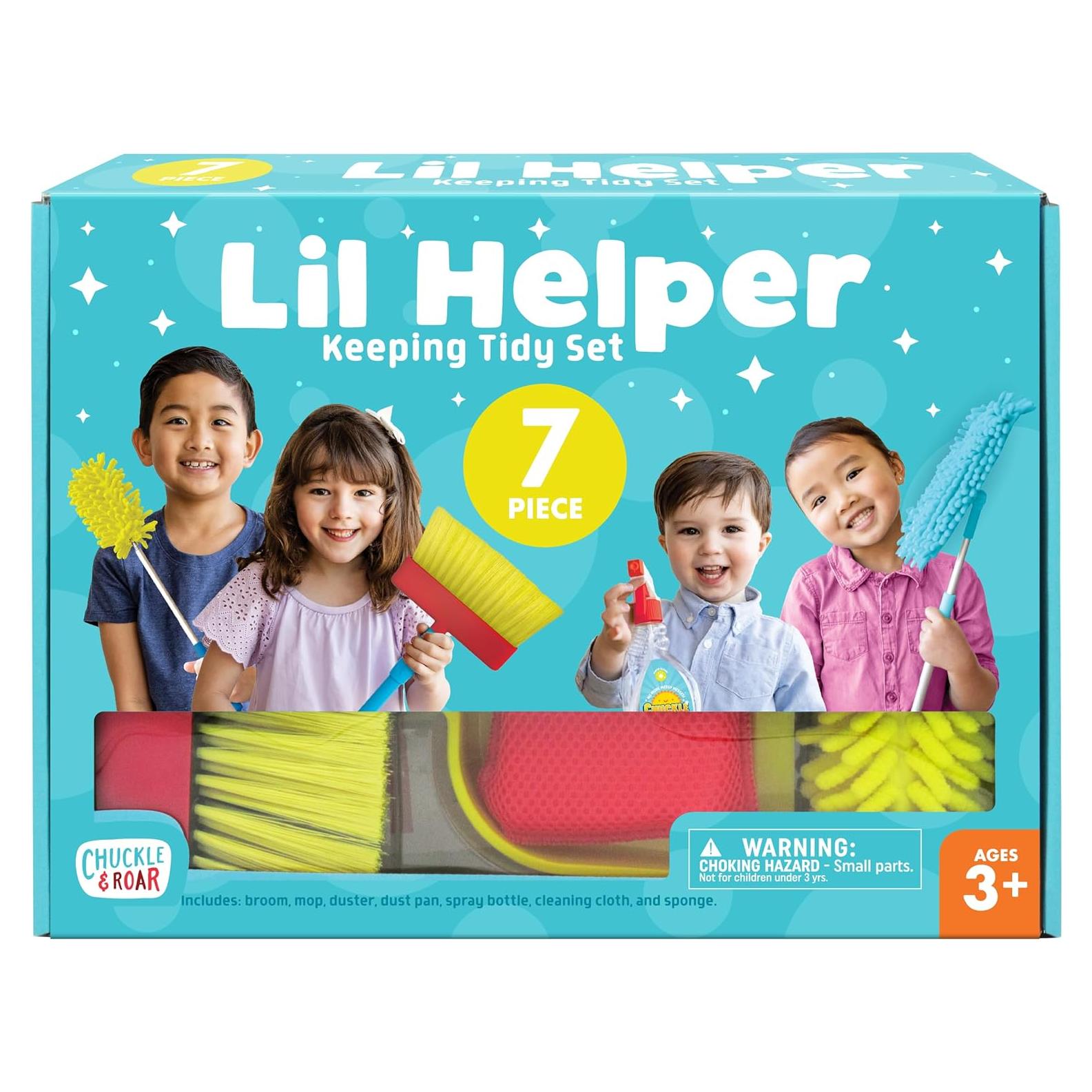 Conjunto de Limpieza Infantil Chuckle & Roar - 7 Piezas