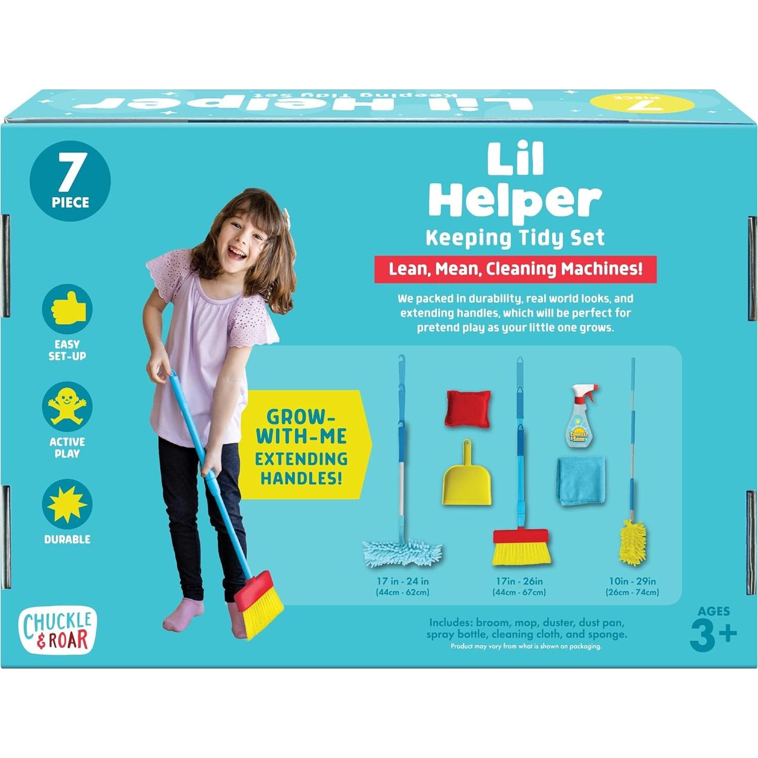 Conjunto de Limpieza Infantil Chuckle & Roar - 7 Piezas