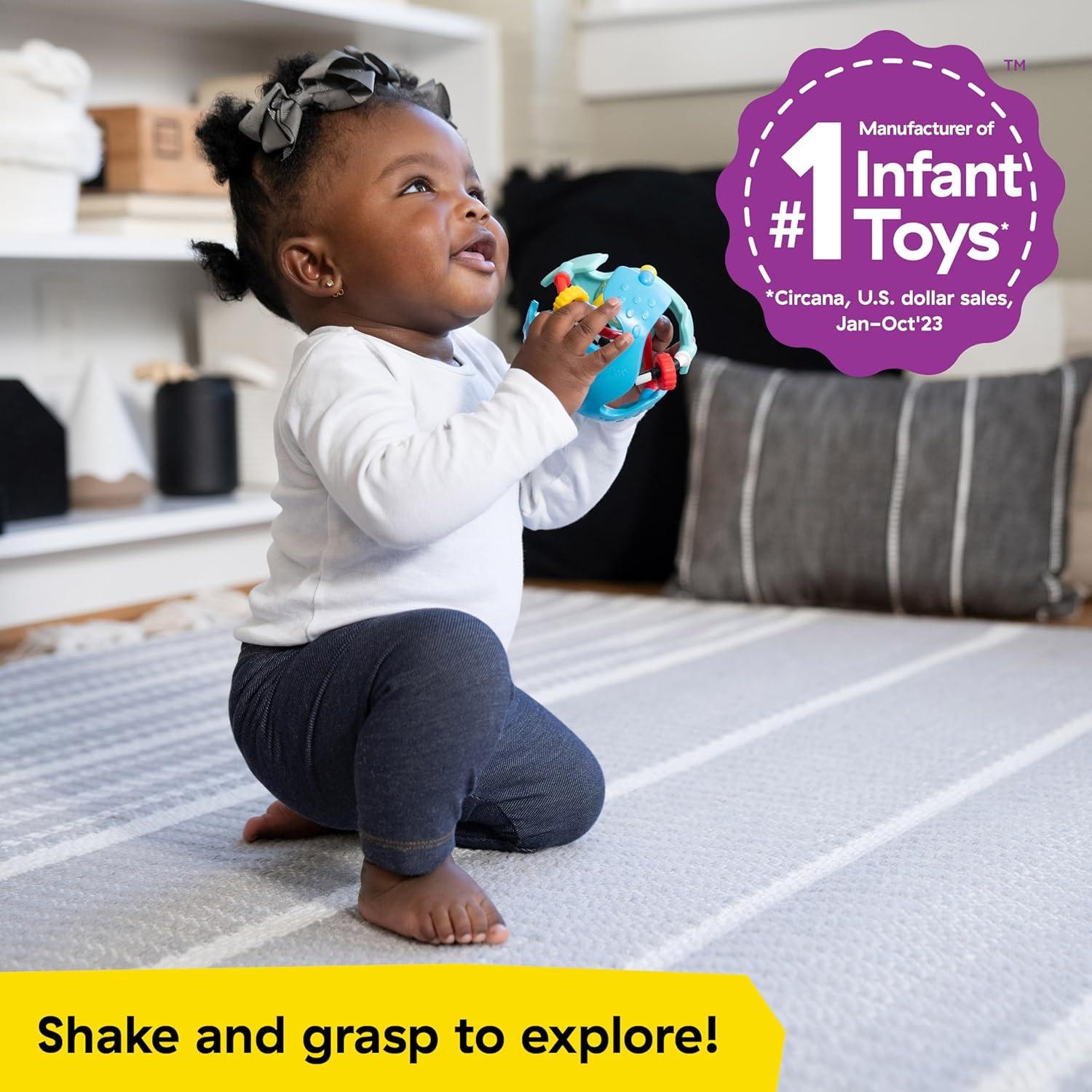 Bola Sensorial Rattle & Sense Baby Einstein 10.16 cm