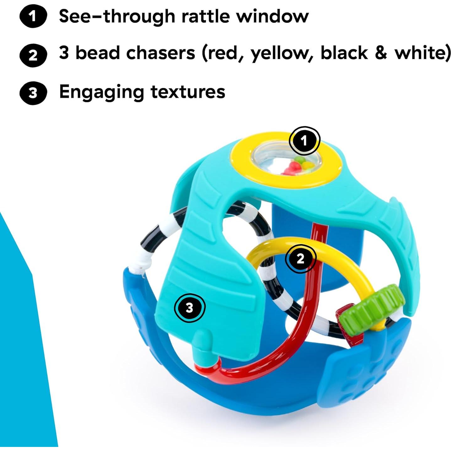 Bola Sensorial Rattle & Sense Baby Einstein 10.16 cm