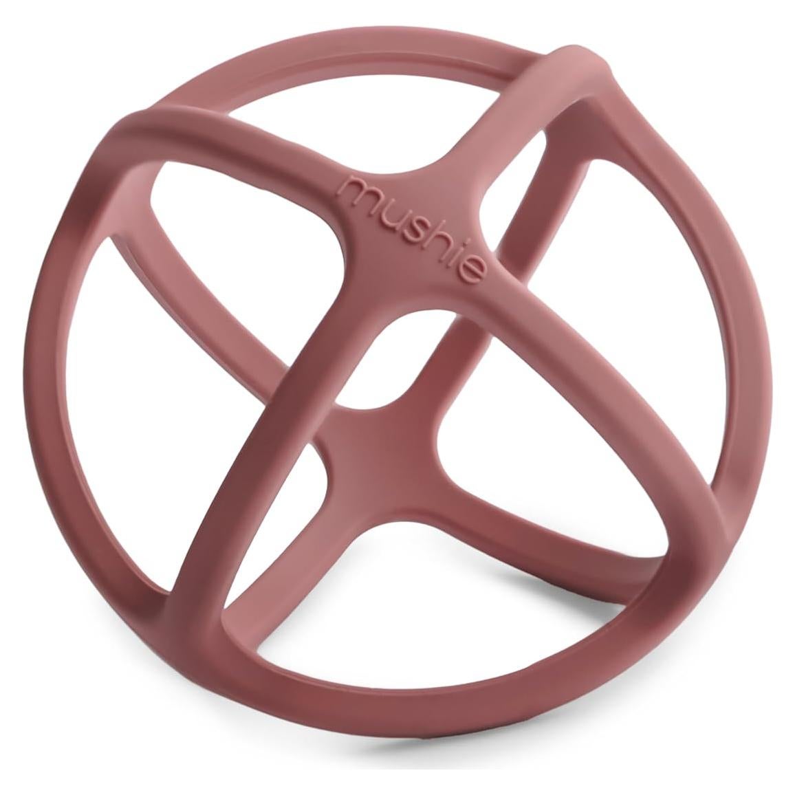 Mordedor de Silicona para Bebés Mushie Woodchuck 10.2 cm