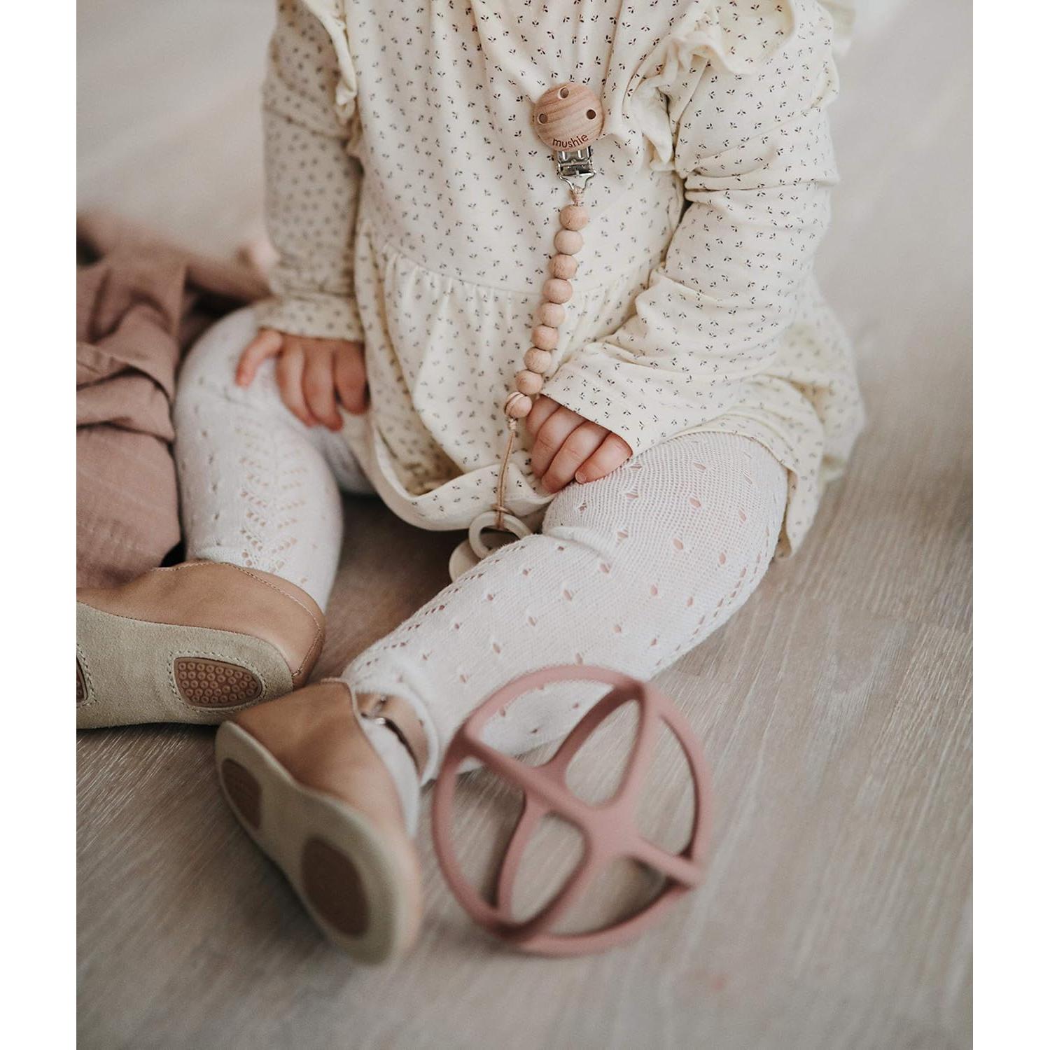 Mordedor de Silicona para Bebés Mushie Woodchuck 10.2 cm