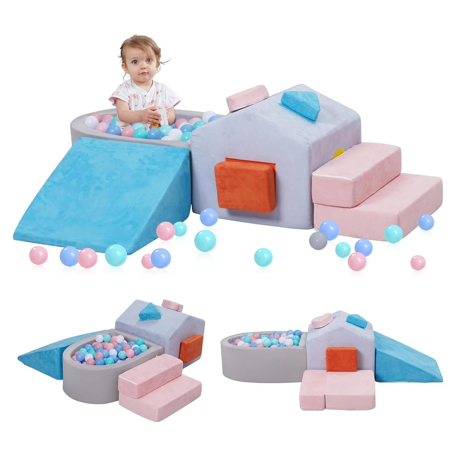 Conjunto de Bloques de Escalada MOOZHEALTH 6 Piezas Multicolor