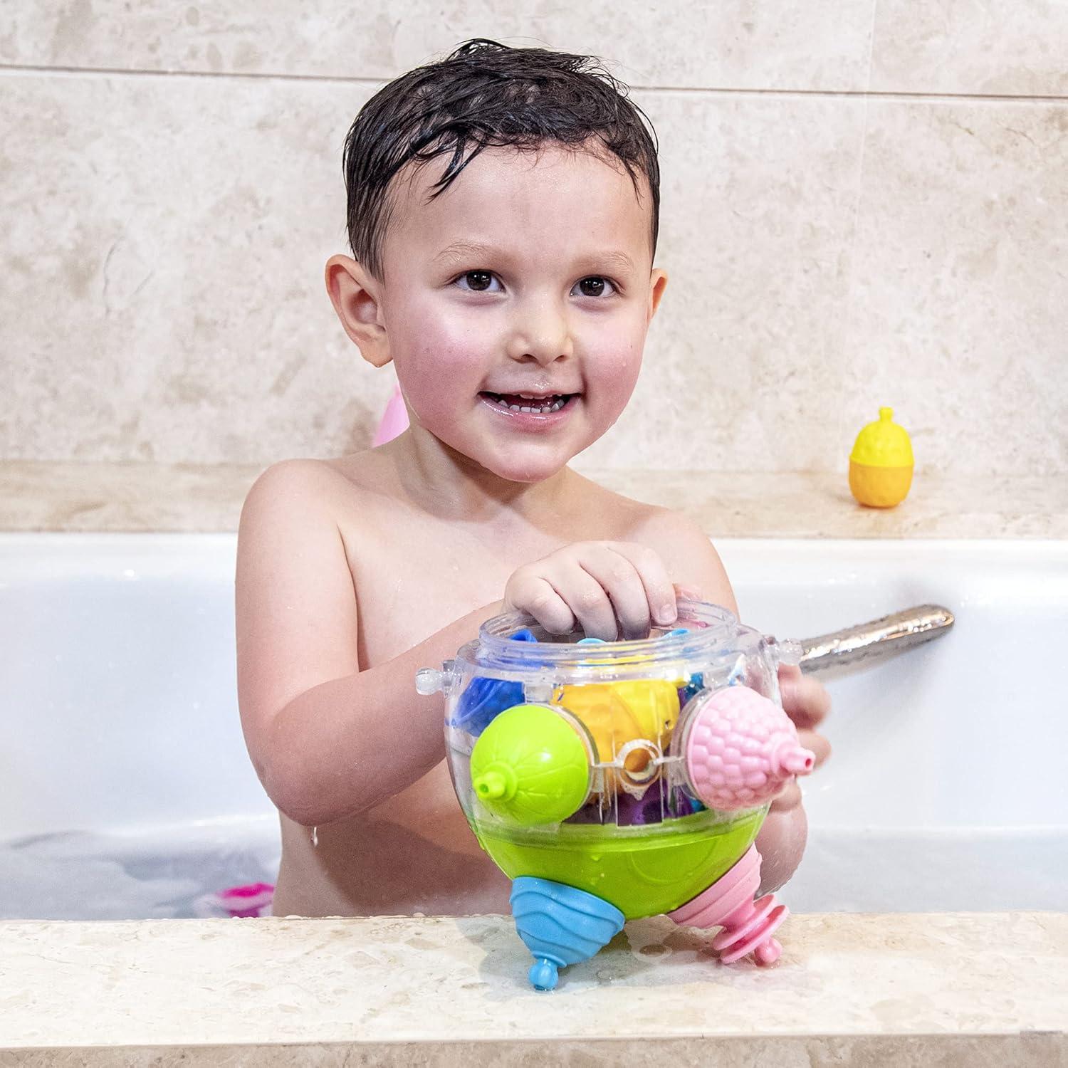 Lalaboom Juguete de Baño 3 en 1 para Bebés 12-48 Meses
