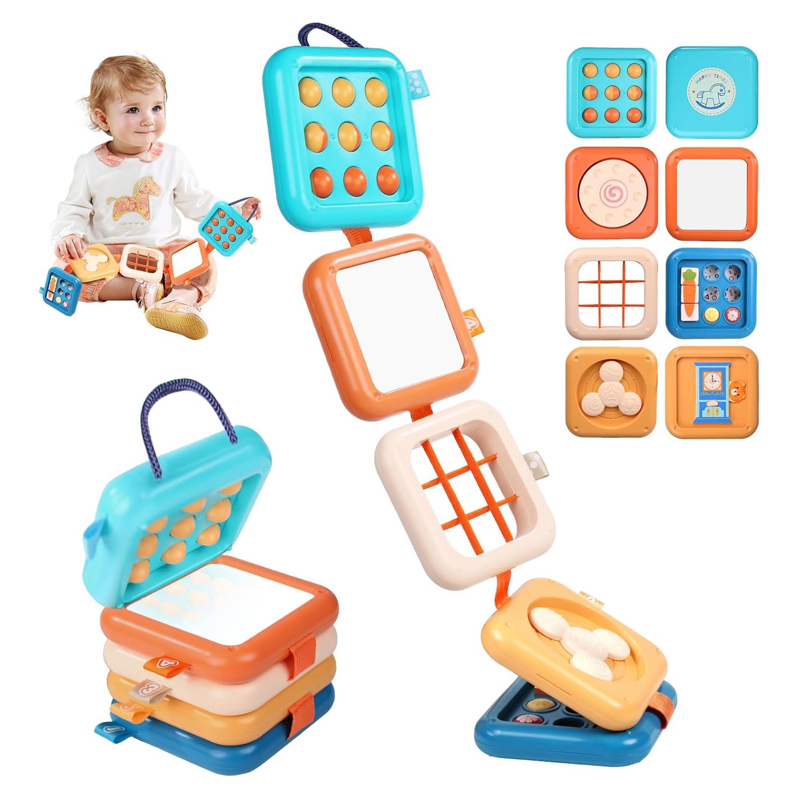 Tablero Ocupado Montessori MTTIERY 4x23 cm para Niños 18+ Meses