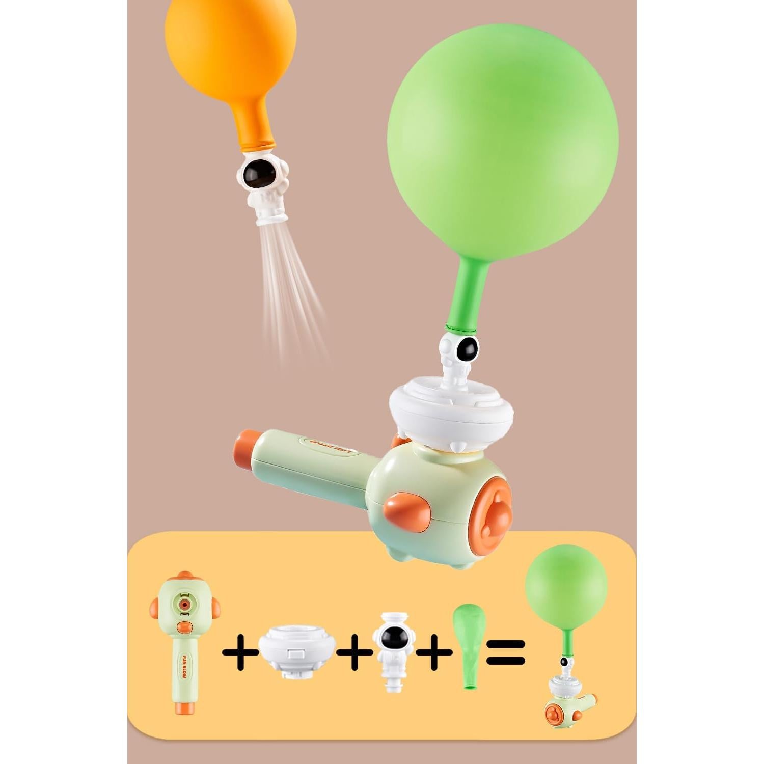 Ejercitador de Respiración ARHEQI para Niños - Juguete Sensorial 3 en 1