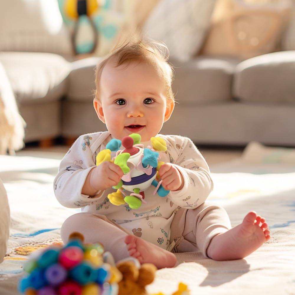 Juguete de Masticar Baby Ball Multicolor - Juguetes Educativos