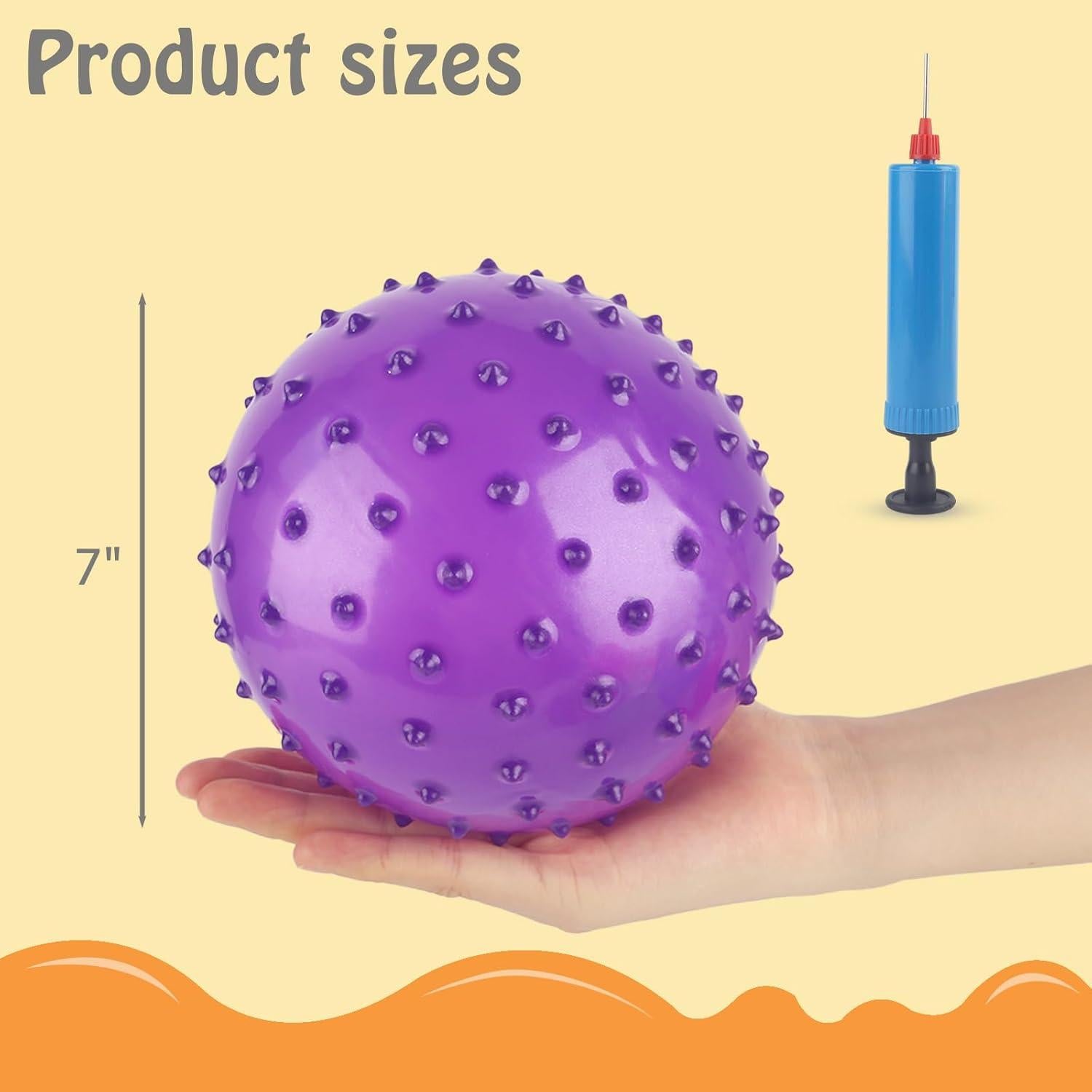 Pelotas Rebotadoras LOVEINUSA 6PCS 17.78 cm PVC para Niños