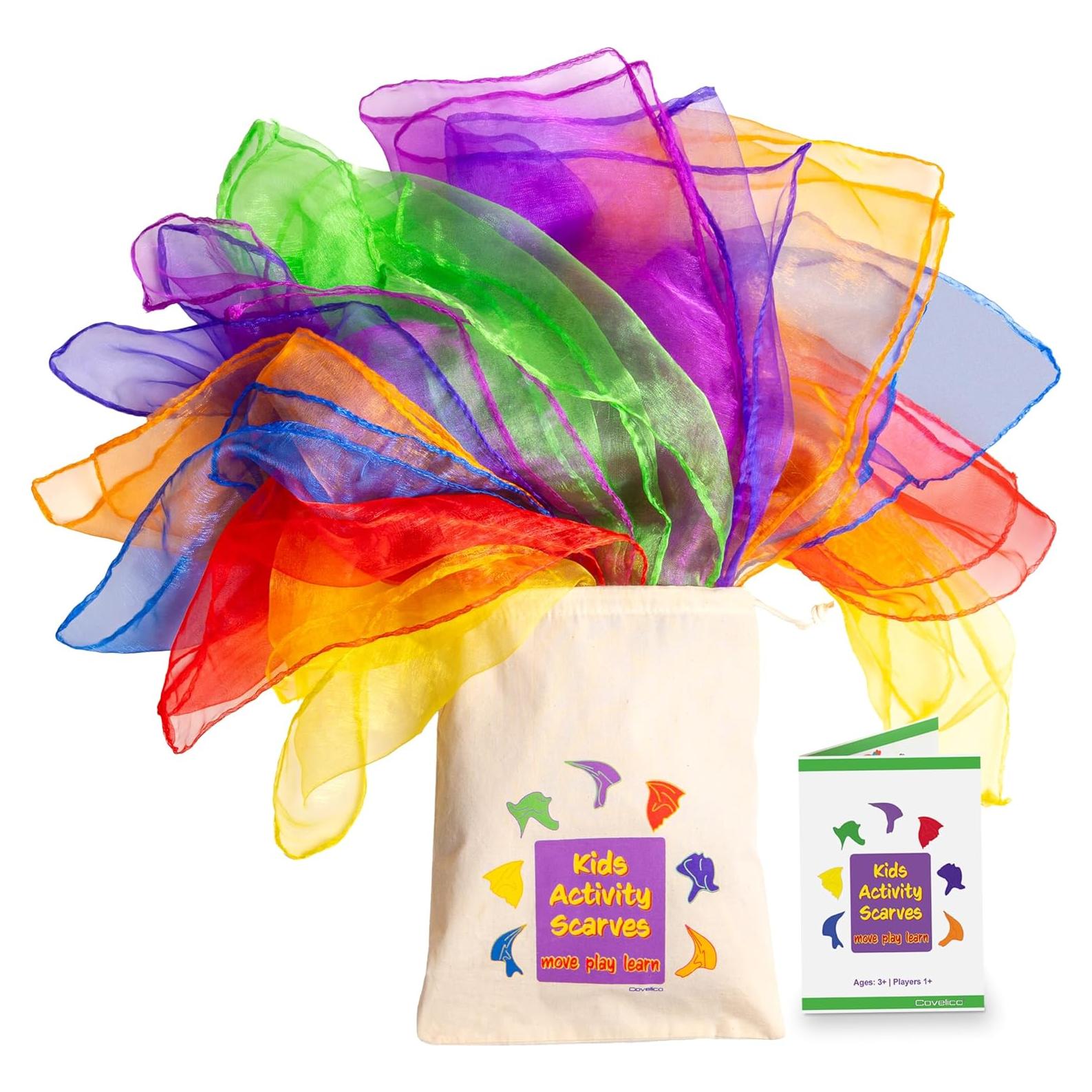 Bufandas de Malabarismo para Niños Covelico - 14 Piezas