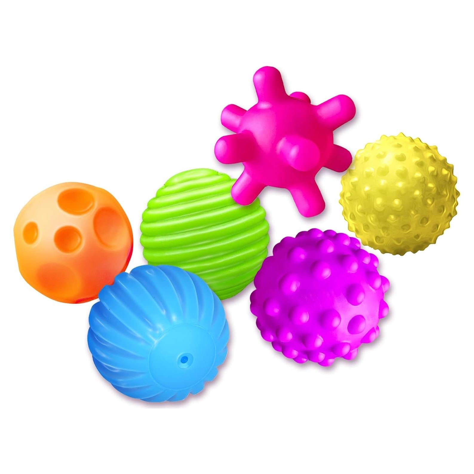 Pelotas Sensoriales ROHSCE 6pcs para Bebés y Niños 1-3 Años