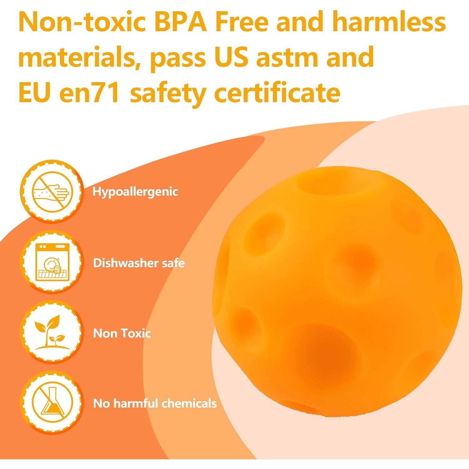 Pelotas Sensoriales ROHSCE 6pcs para Bebés y Niños 1-3 Años