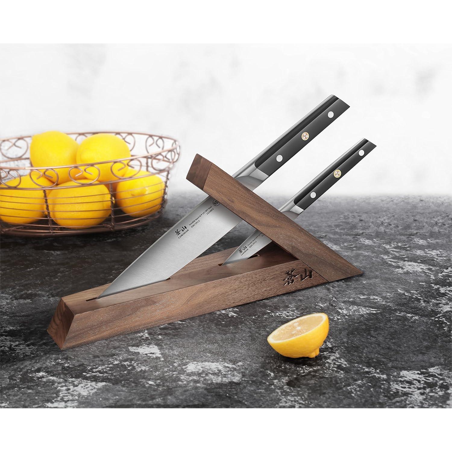 Juego de Cuchillos Forjados Cangshan TC 3 Piezas Acero Sueco