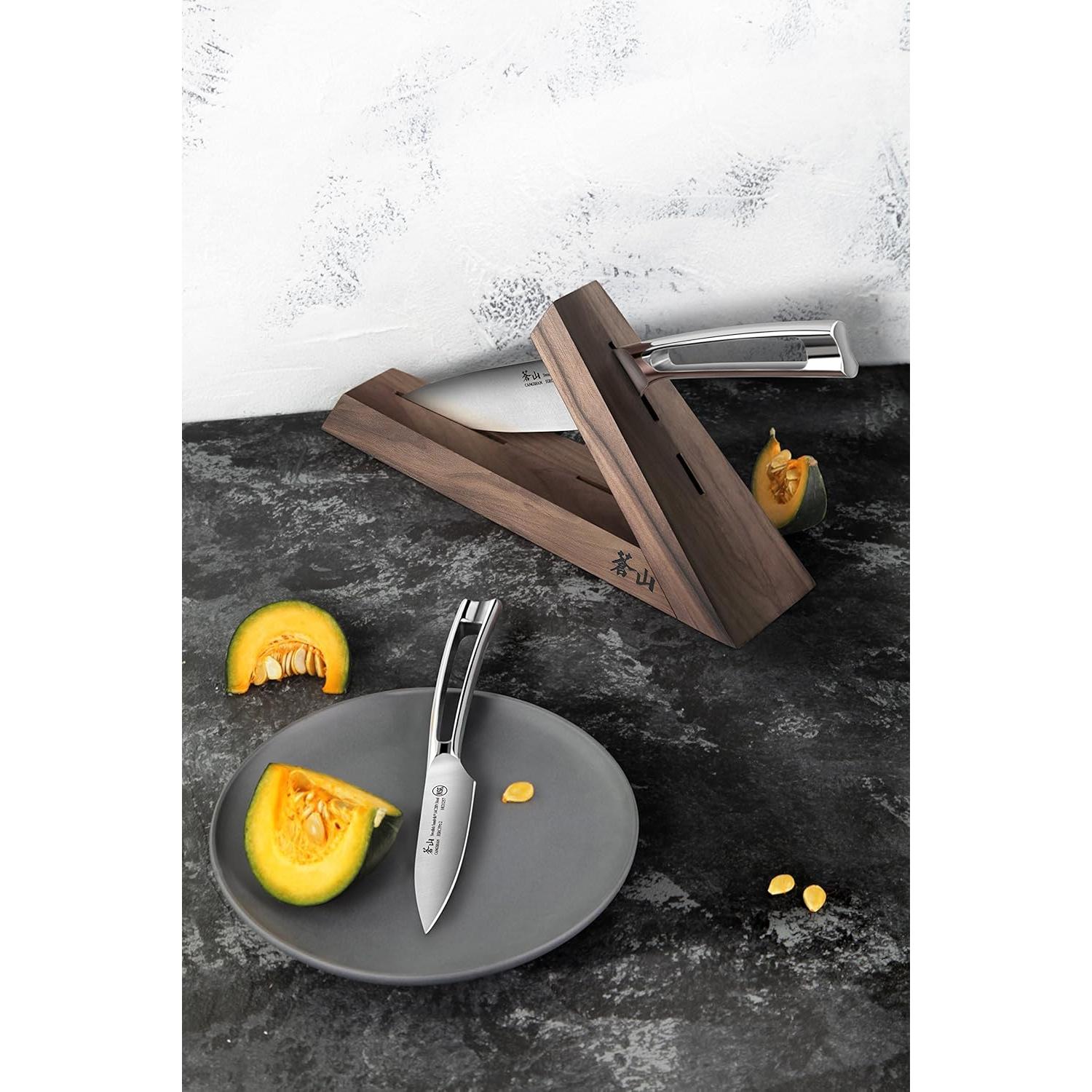 Juego de Cuchillos Forjados Cangshan TN1 3 Piezas Acero Sueco