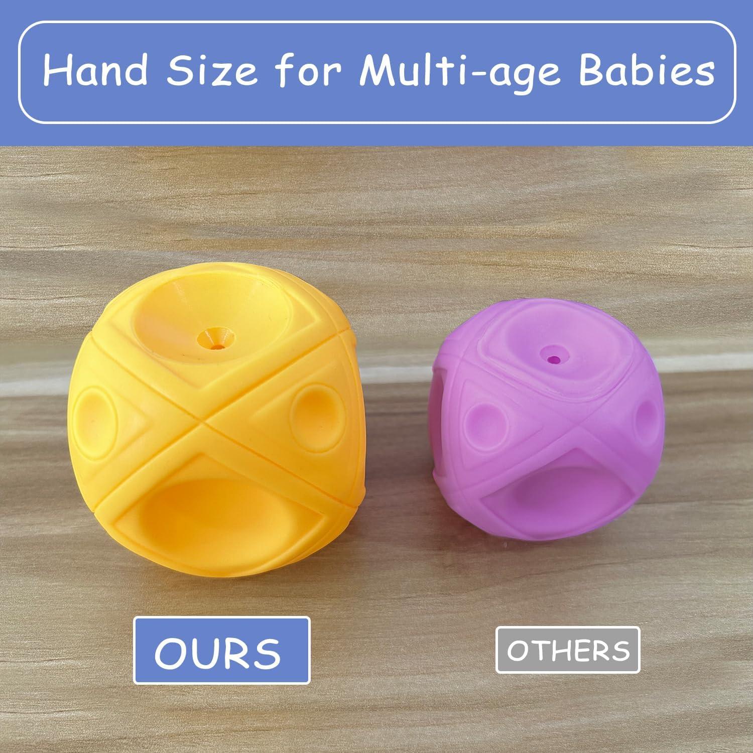 Bolas Sensoriales CALEST 10 PCE para Bebés 6-12 Meses