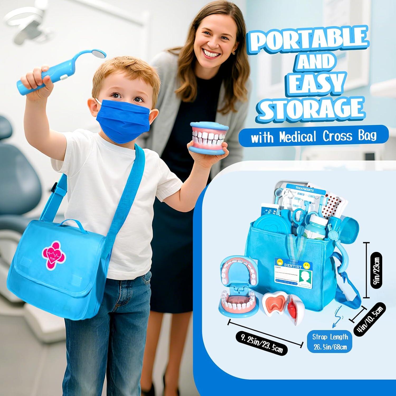 Juego de Dentista para Niños ULOVEME - 23 Piezas Educativas