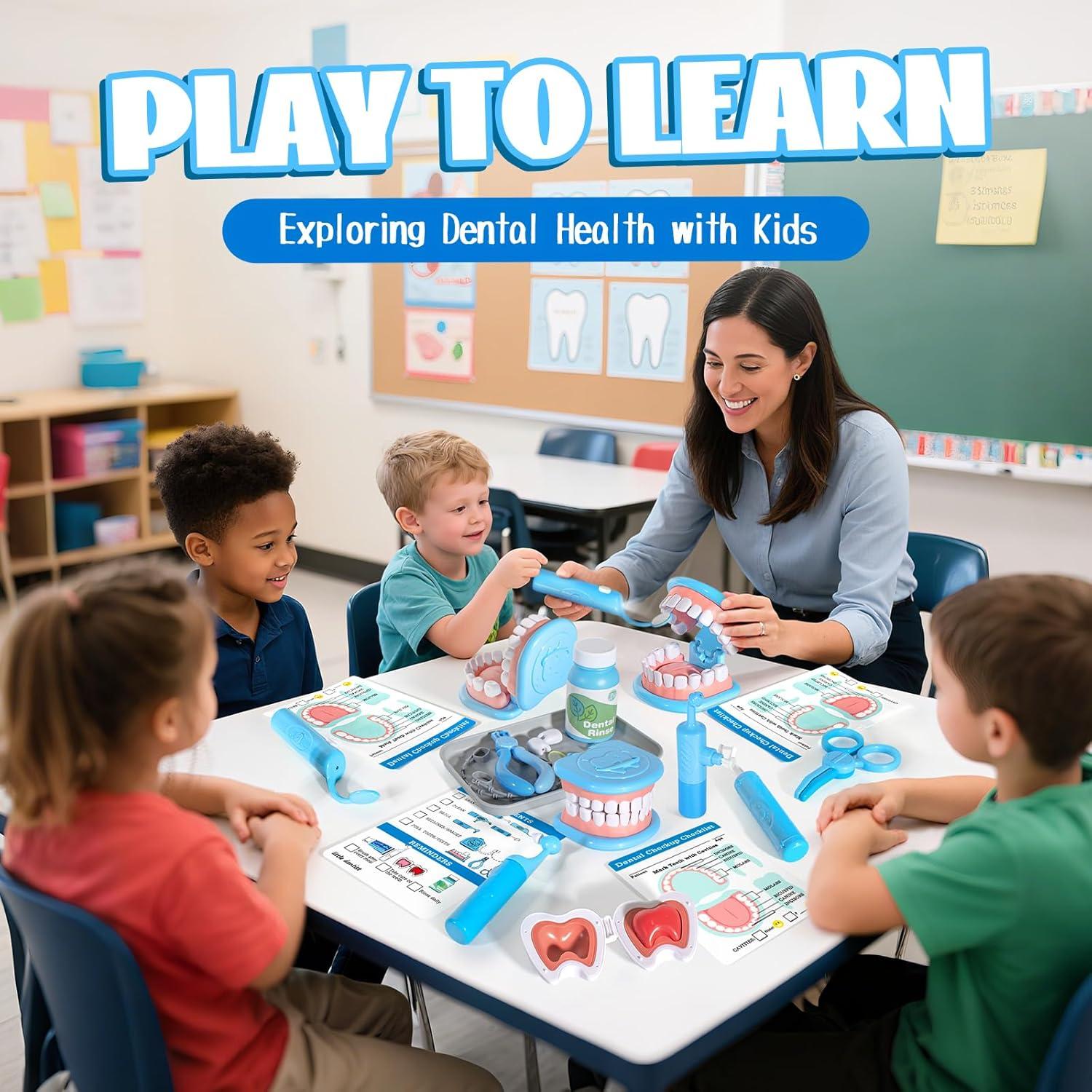 Juego de Dentista para Niños ULOVEME - 23 Piezas Educativas