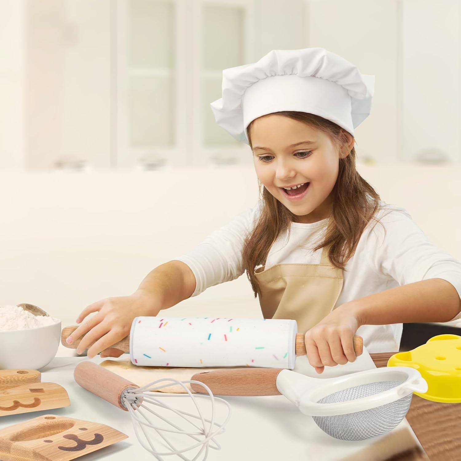 Set de Cocina Montessori para Niños 18 Piezas - Edición Ocupada