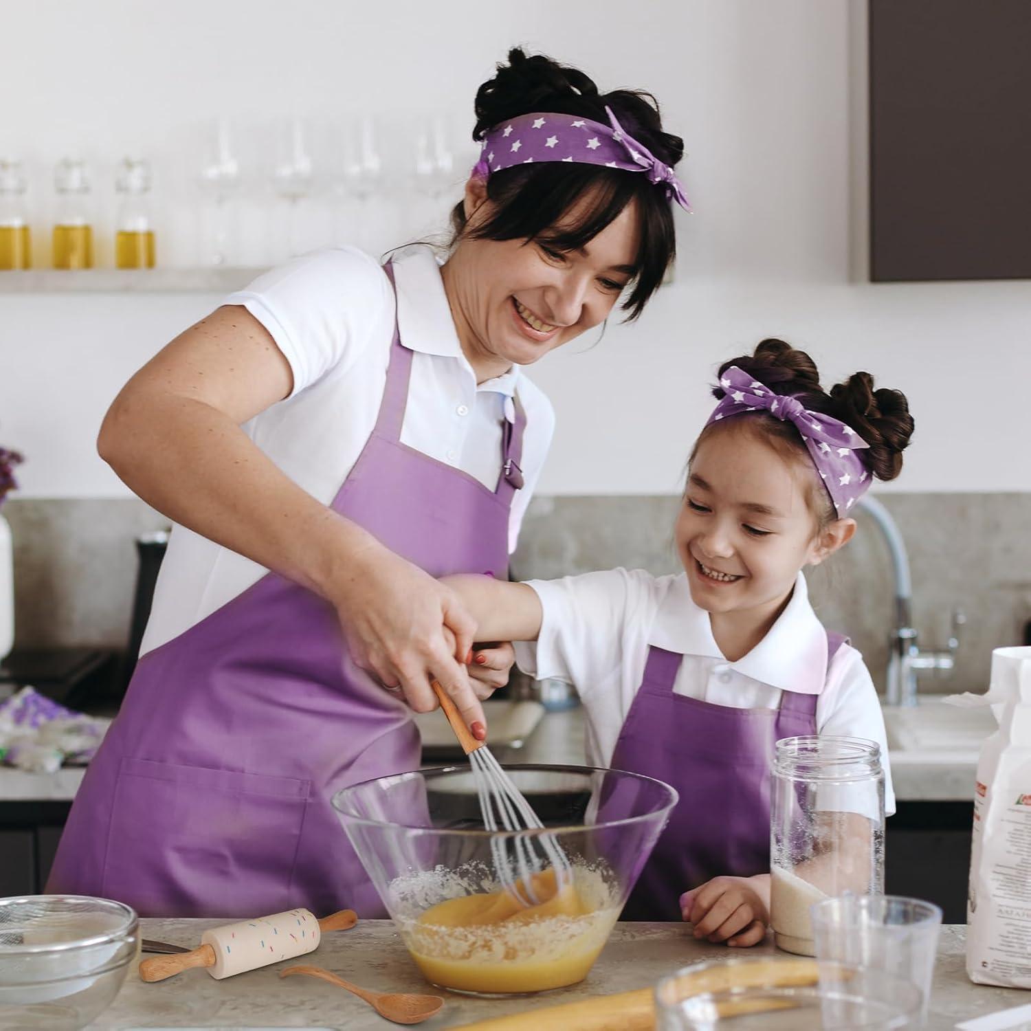 Juego de Cocina Montessori para Niños - 8 Piezas de Madera