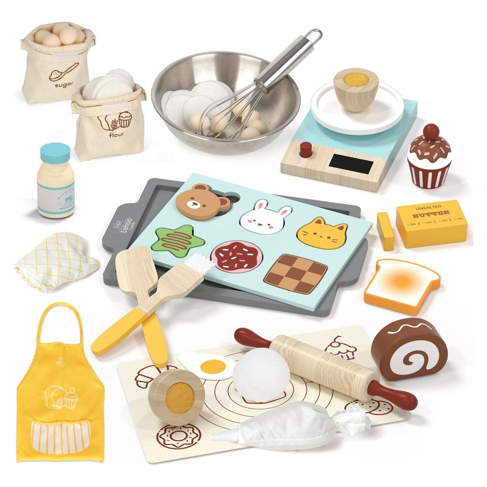 Conjunto de Comida de Juguete Lehoo Castle 23 Piezas