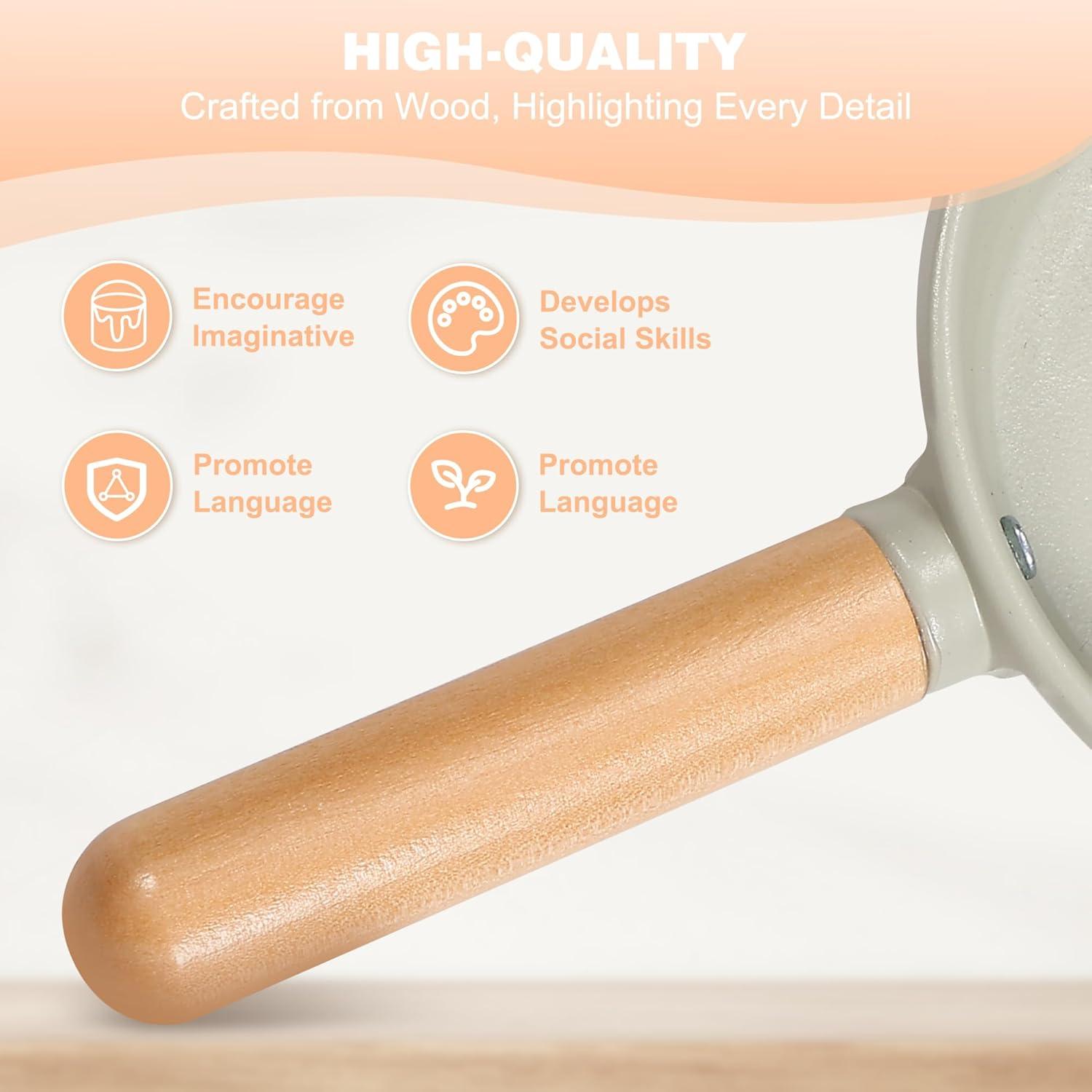 Juego de Utensilios de Cocina de Madera Pithfor 19x8.9x25.4cm