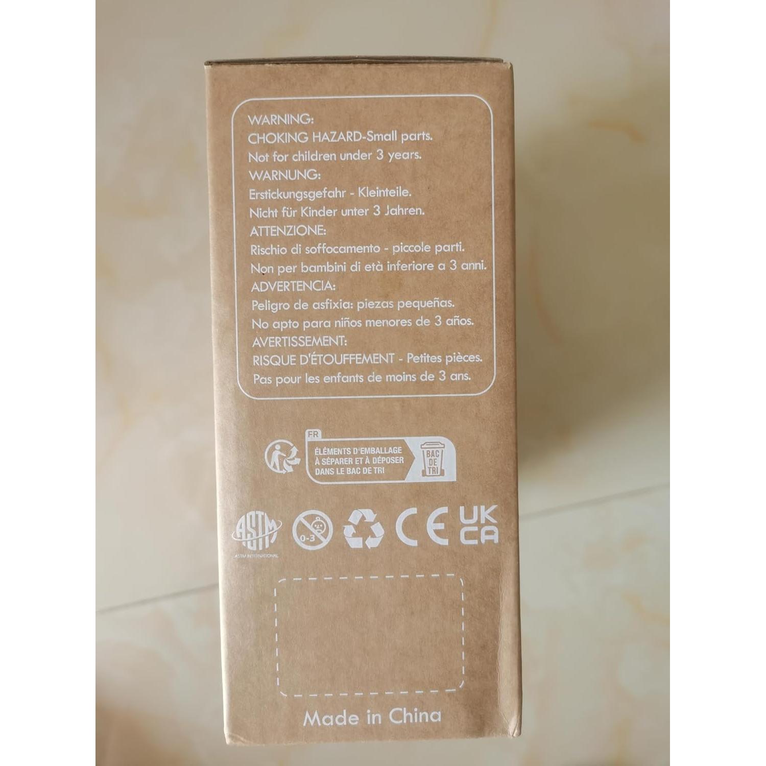 Juegos de Comida de Madera ToyWoo para Niños 3-6 Años