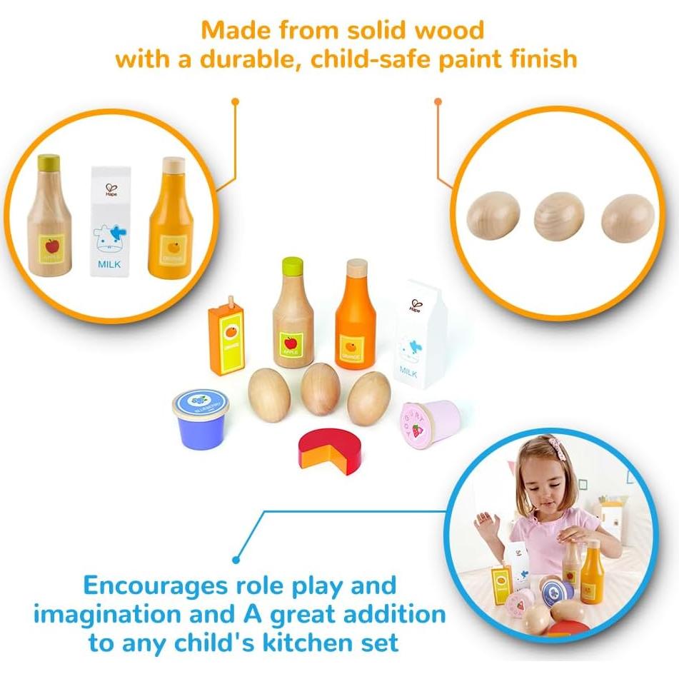 Conjunto de Cocina de Madera Hape - Alimentos Saludables para Niños