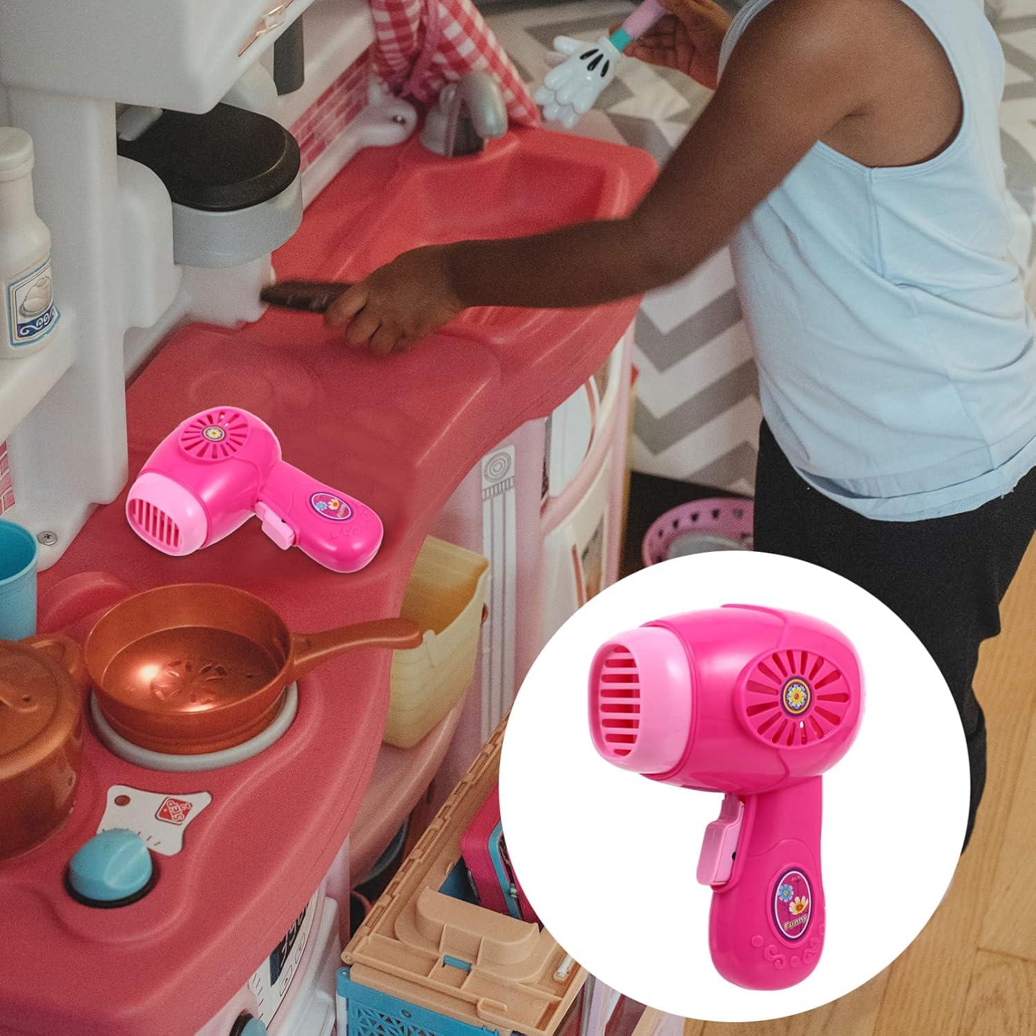 Secador de Pelo Juguete Toyvian Rosa para Niñas 3-7 Años