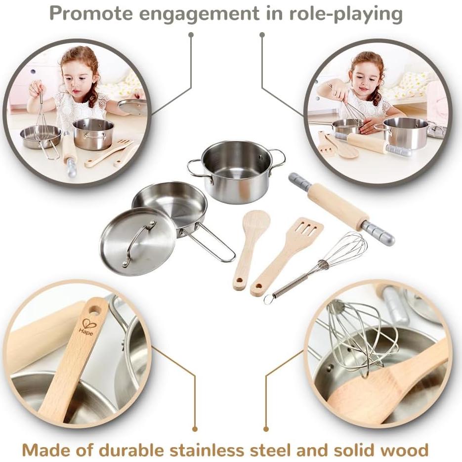 Set de Cocina Hape Deliciosos - 7 Piezas para Niños