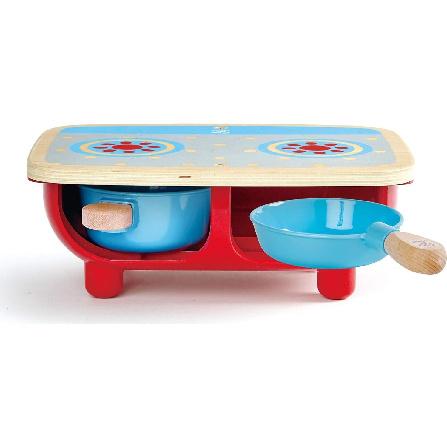Juego de Cocina de Madera Hape E3170 | Set 6 Piezas para Niños