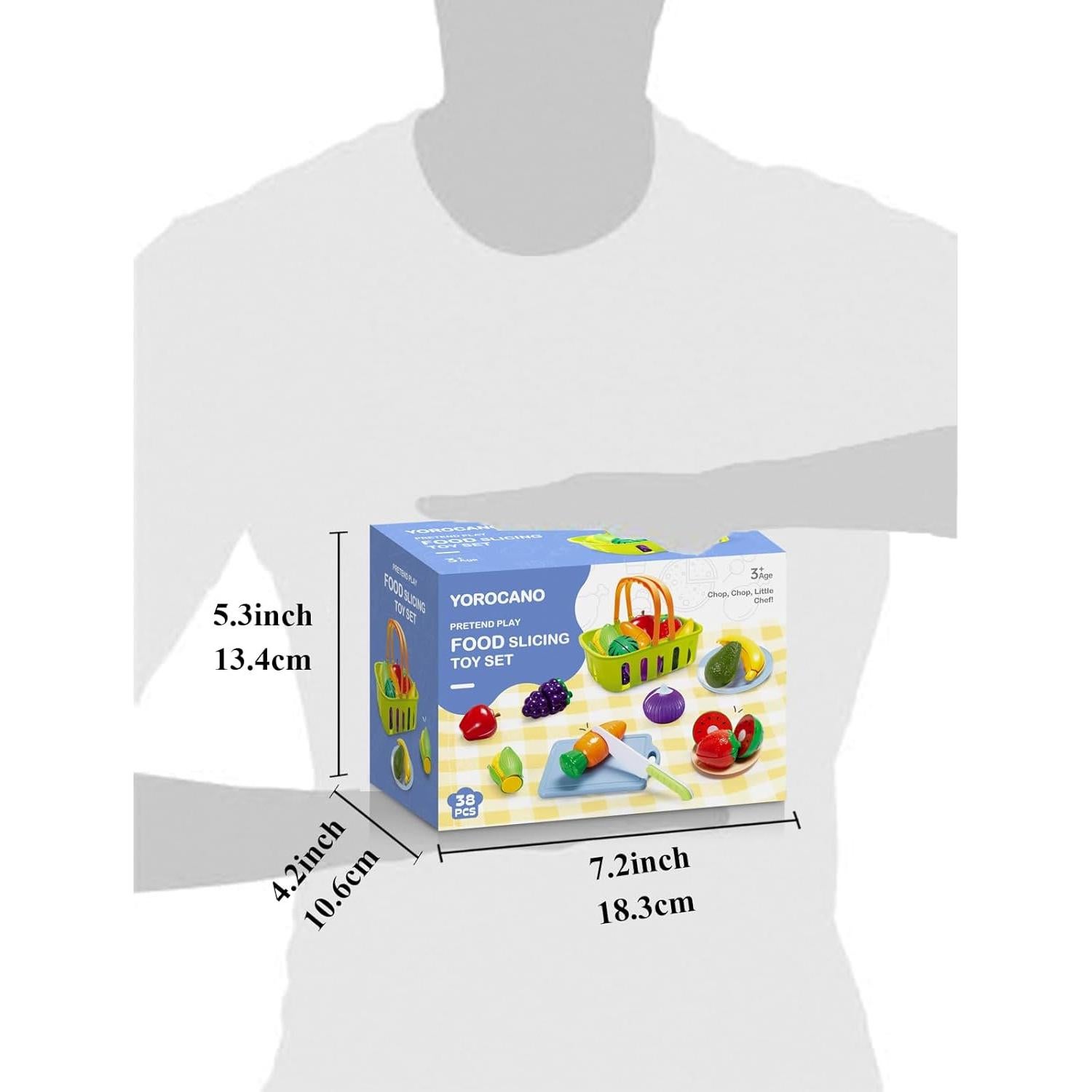 Juego de Comida Educativa 38 Piezas - Shenzhen Canxingda