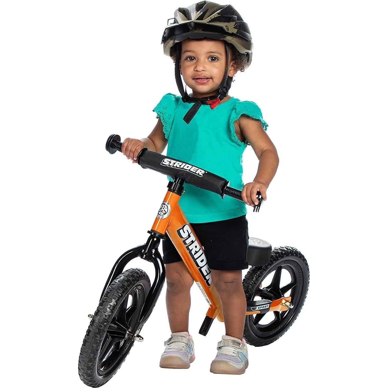 Bicicleta de Equilibrio Strider 12" Naranja para Niños 1-4 Años