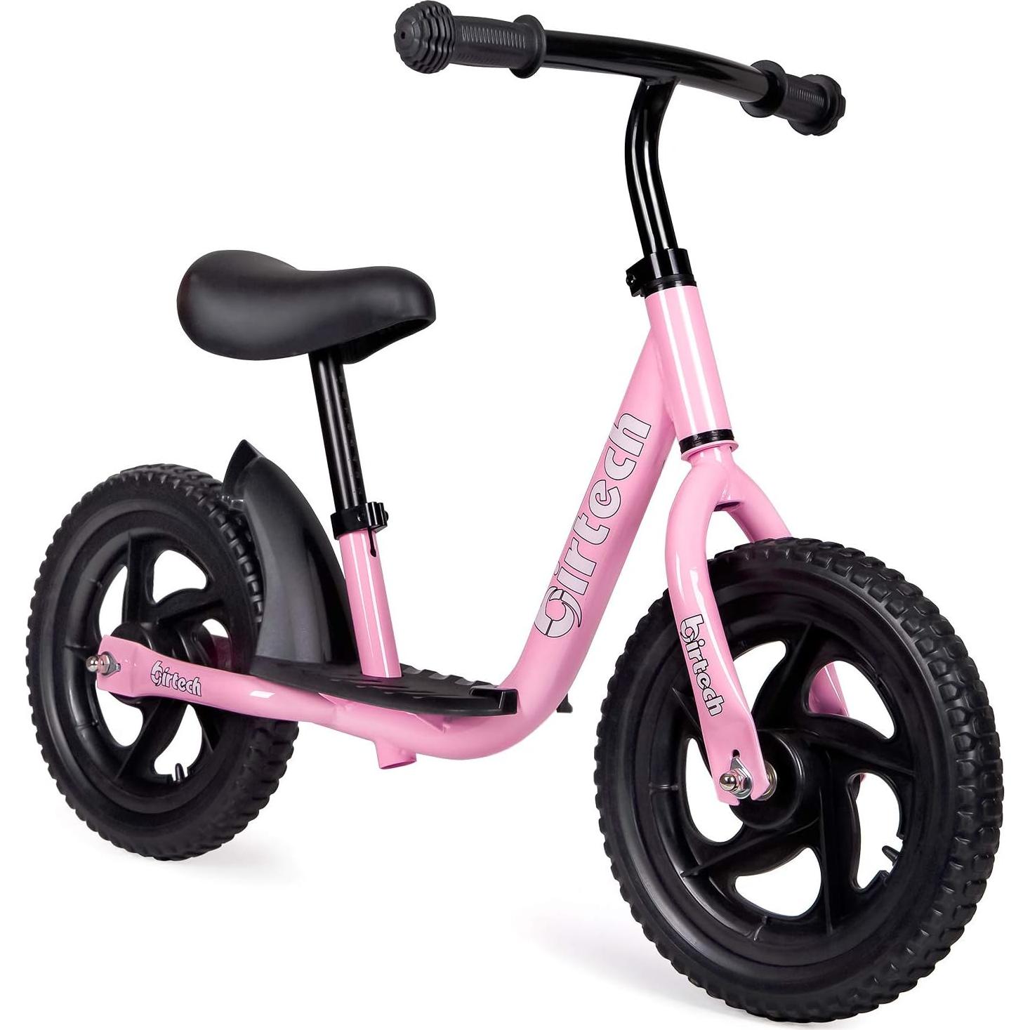 Bicicleta de Equilibrio Birtech Rosa 12 Pulgadas Ajustable