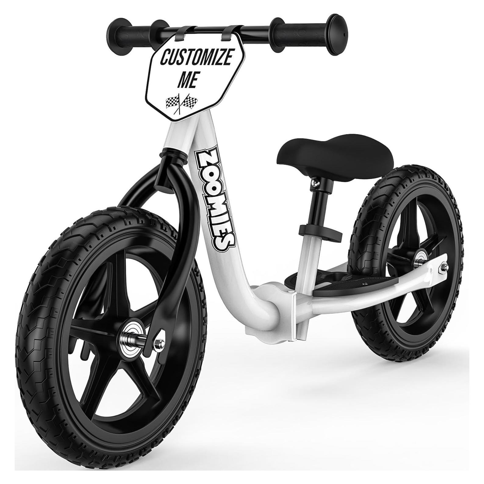 Bicicleta de Equilibrio Plegable Zoomies 12" para Niños 2-5 Años
