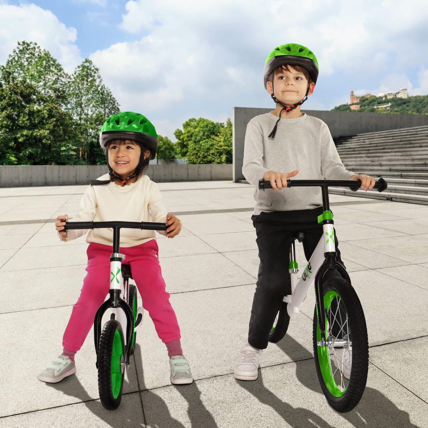 Bicicleta de Equilibrio Bixe 30cm Aluminio Verde para Niños