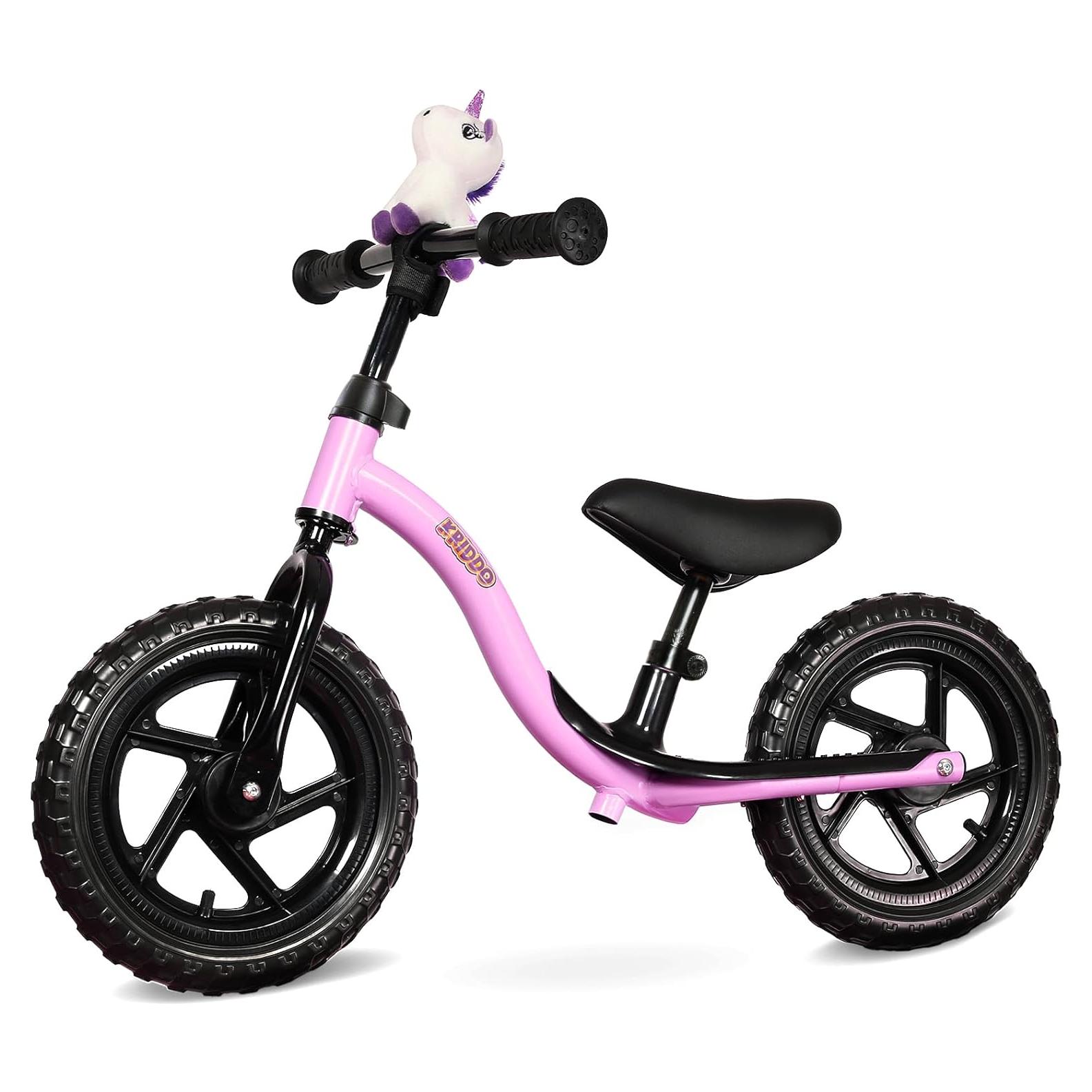 Bicicleta de Equilibrio KRIDDO para Niños 2 a 5 Años Púrpura